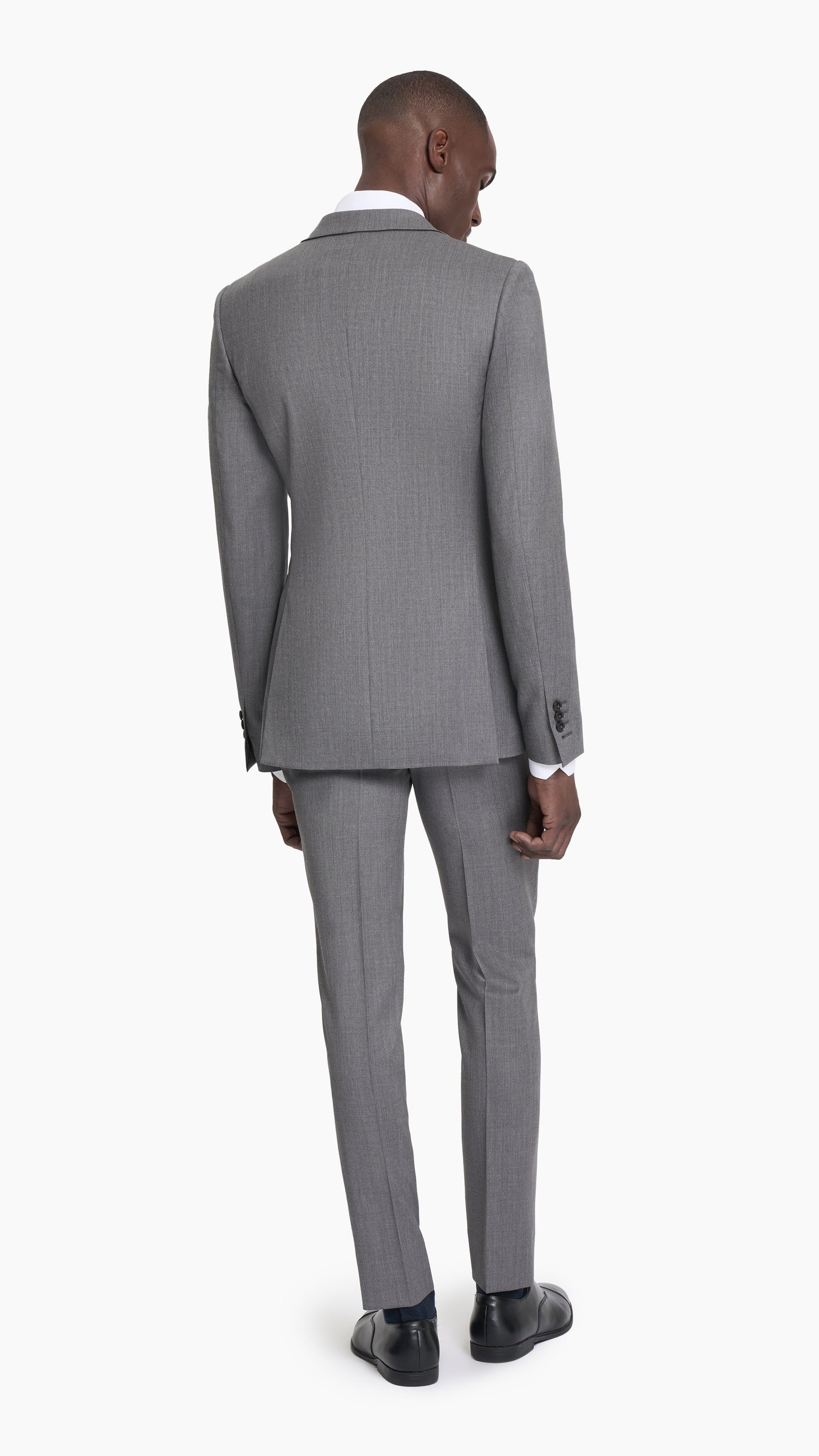 Iron Grey Twill Suit