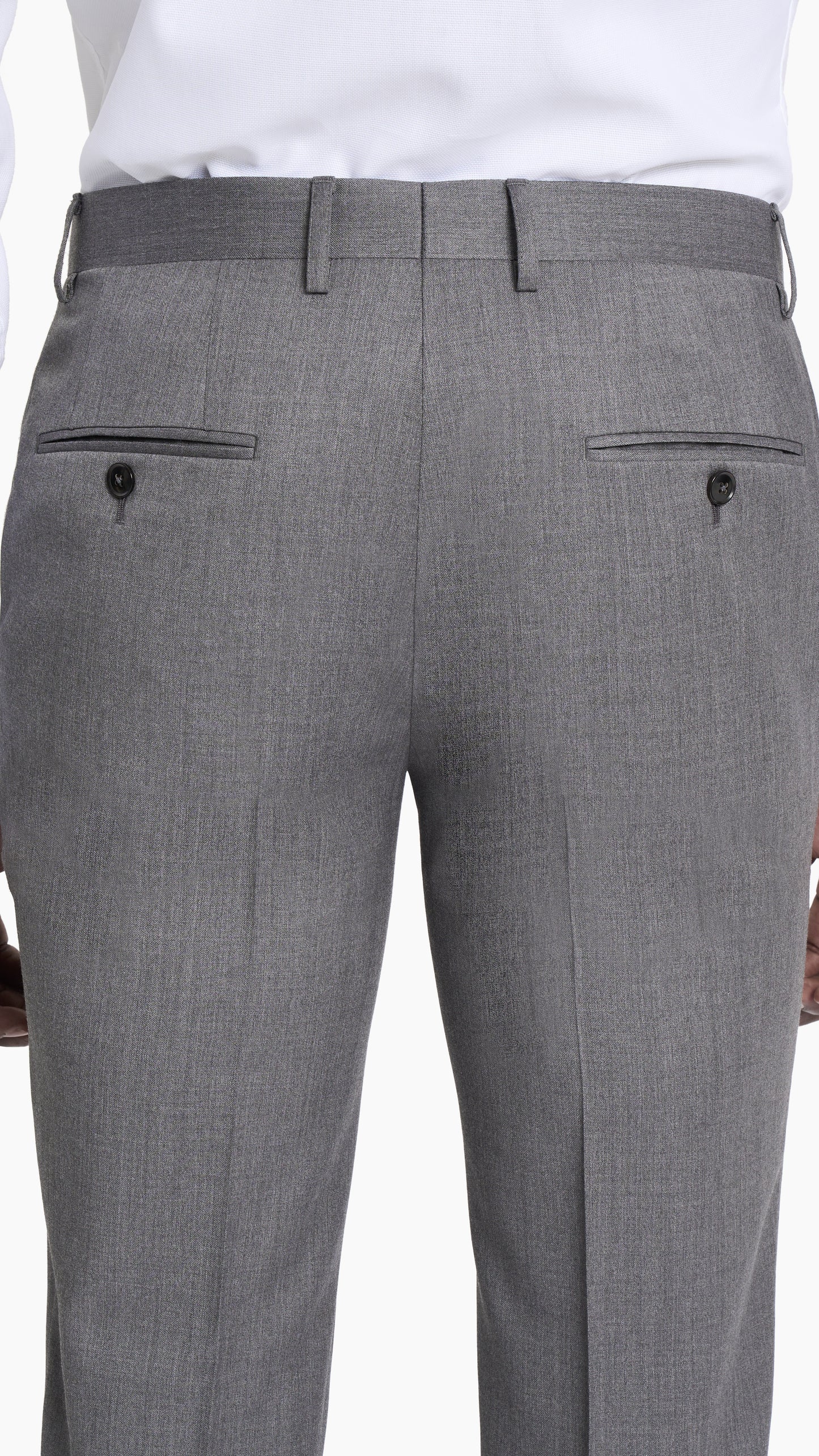 Iron Grey Twill Trouser