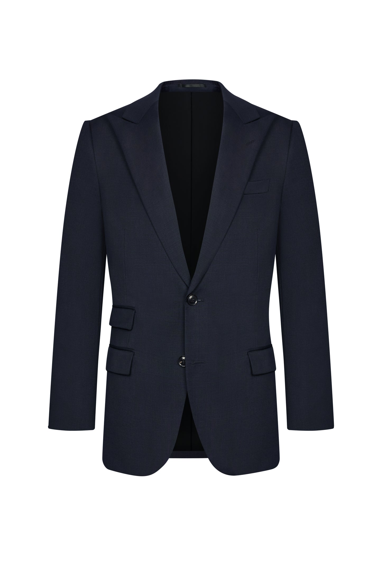 Navy Pinpoint Custom Jacket