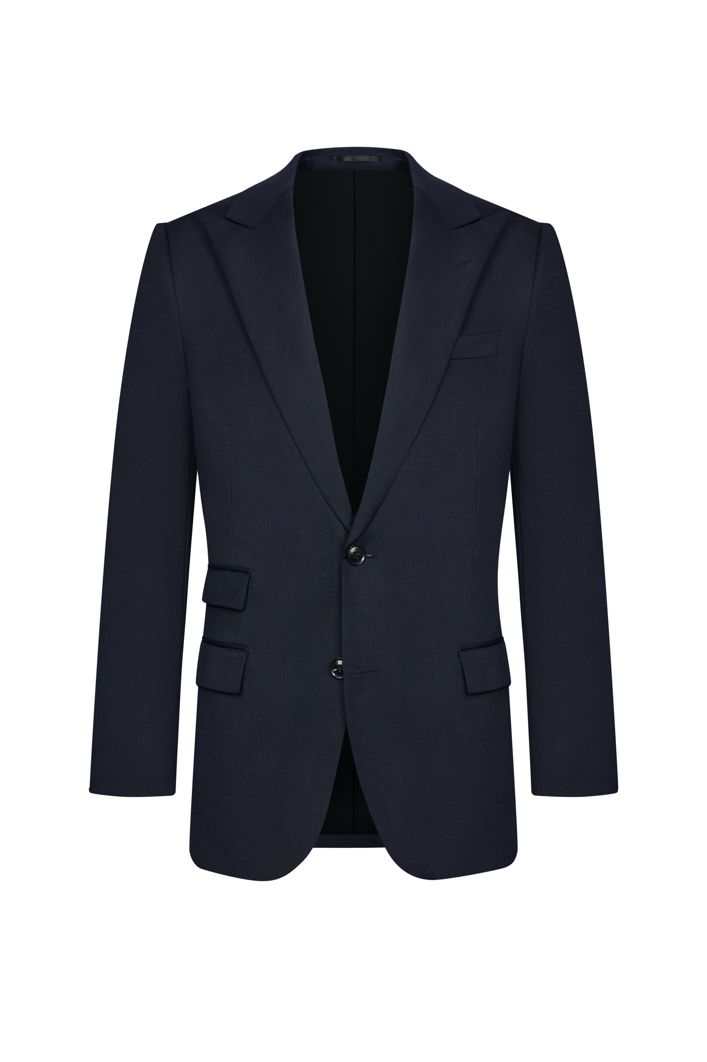 ES Essentials Navy Pinpoint Custom Suit