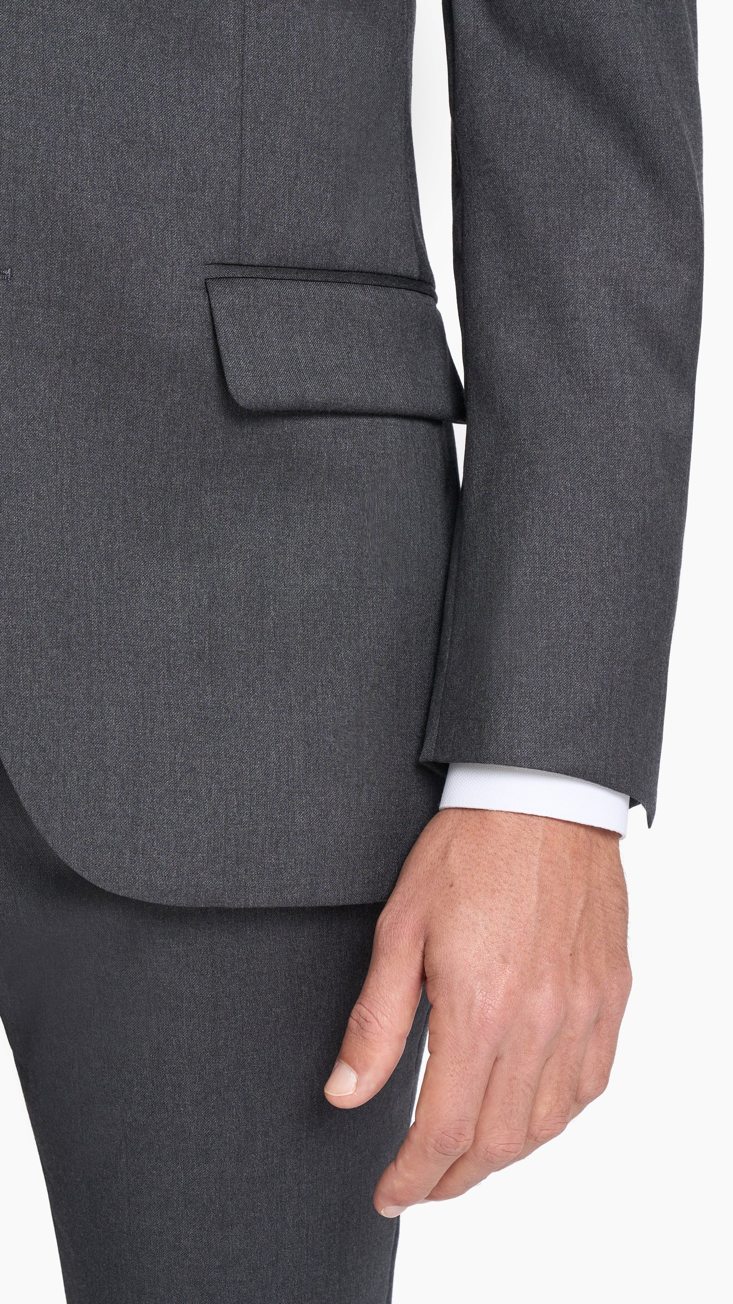 Shadow Grey Twill Jacket