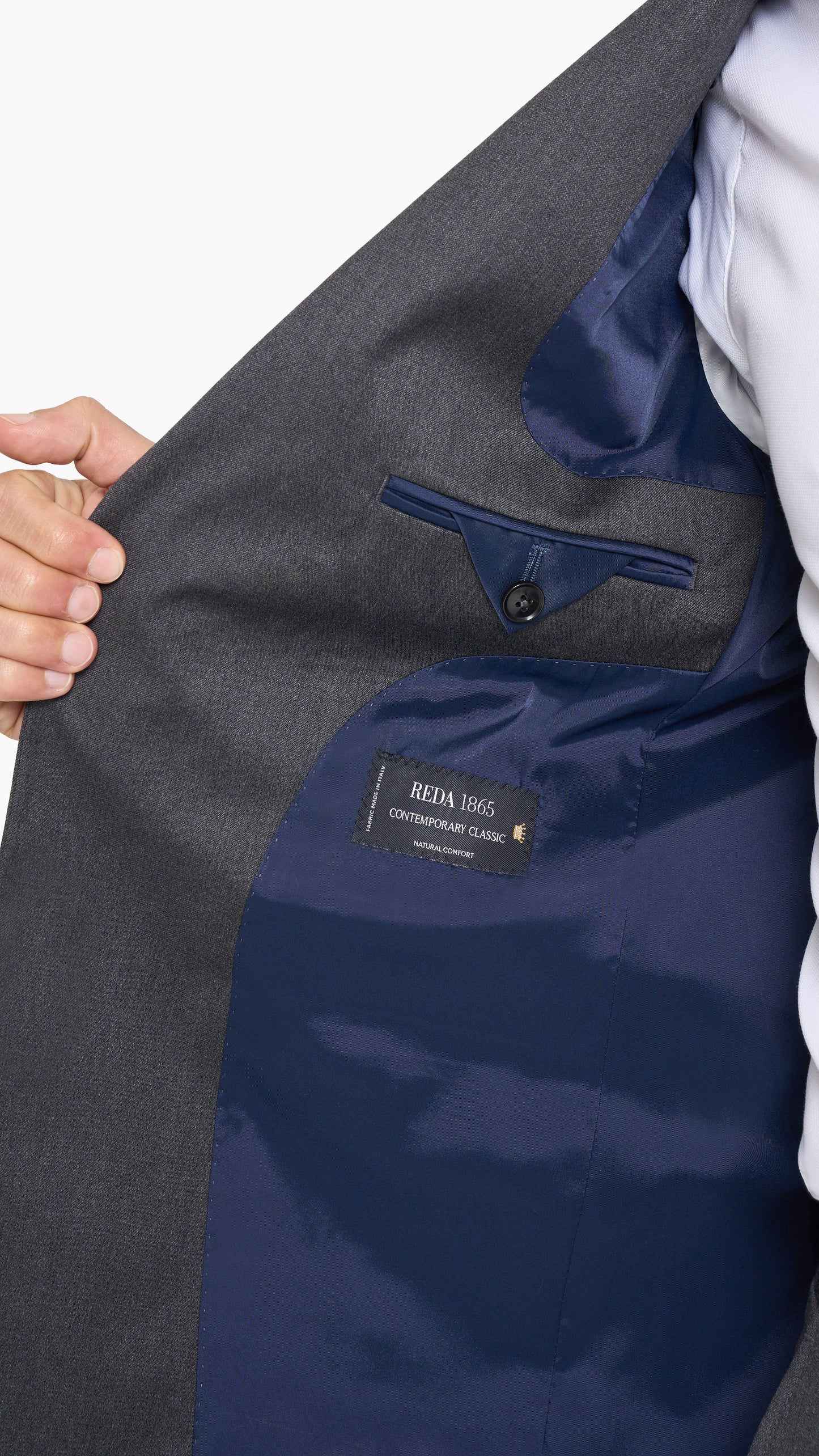 Shadow Grey Twill Jacket