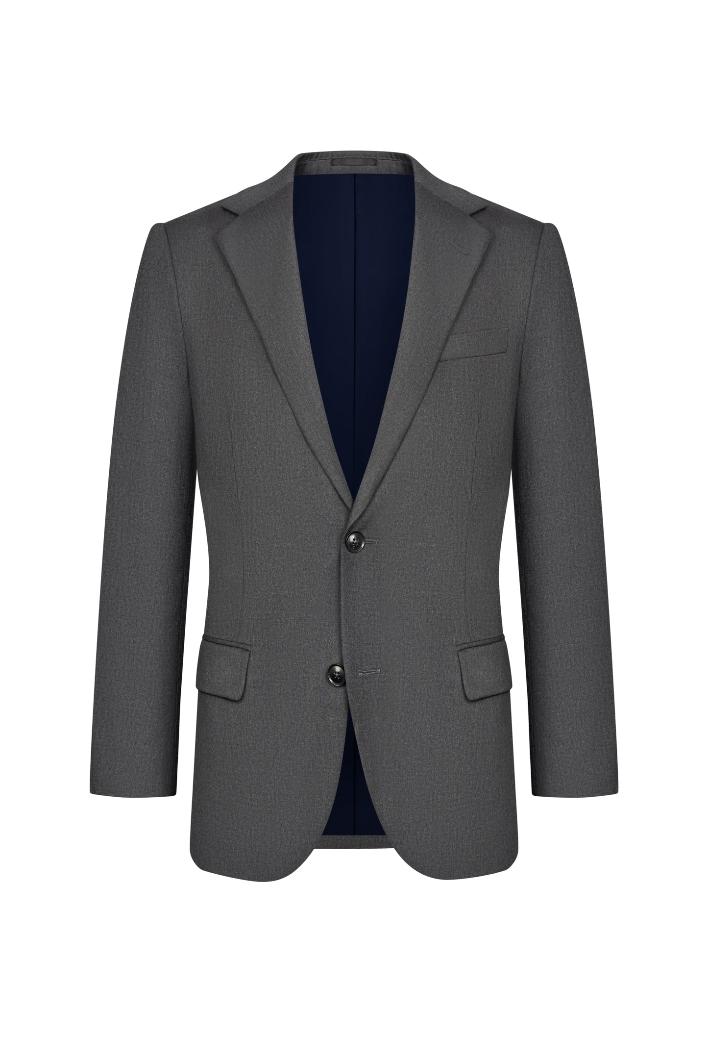 Shadow Grey Twill Custom Jacket