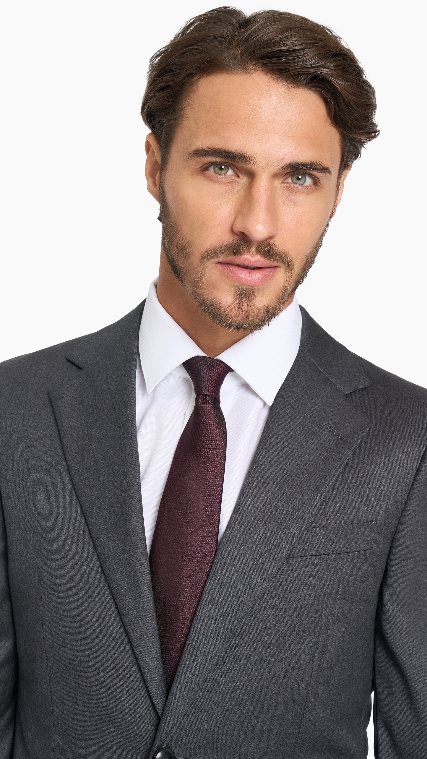 Shadow Grey Twill Suit