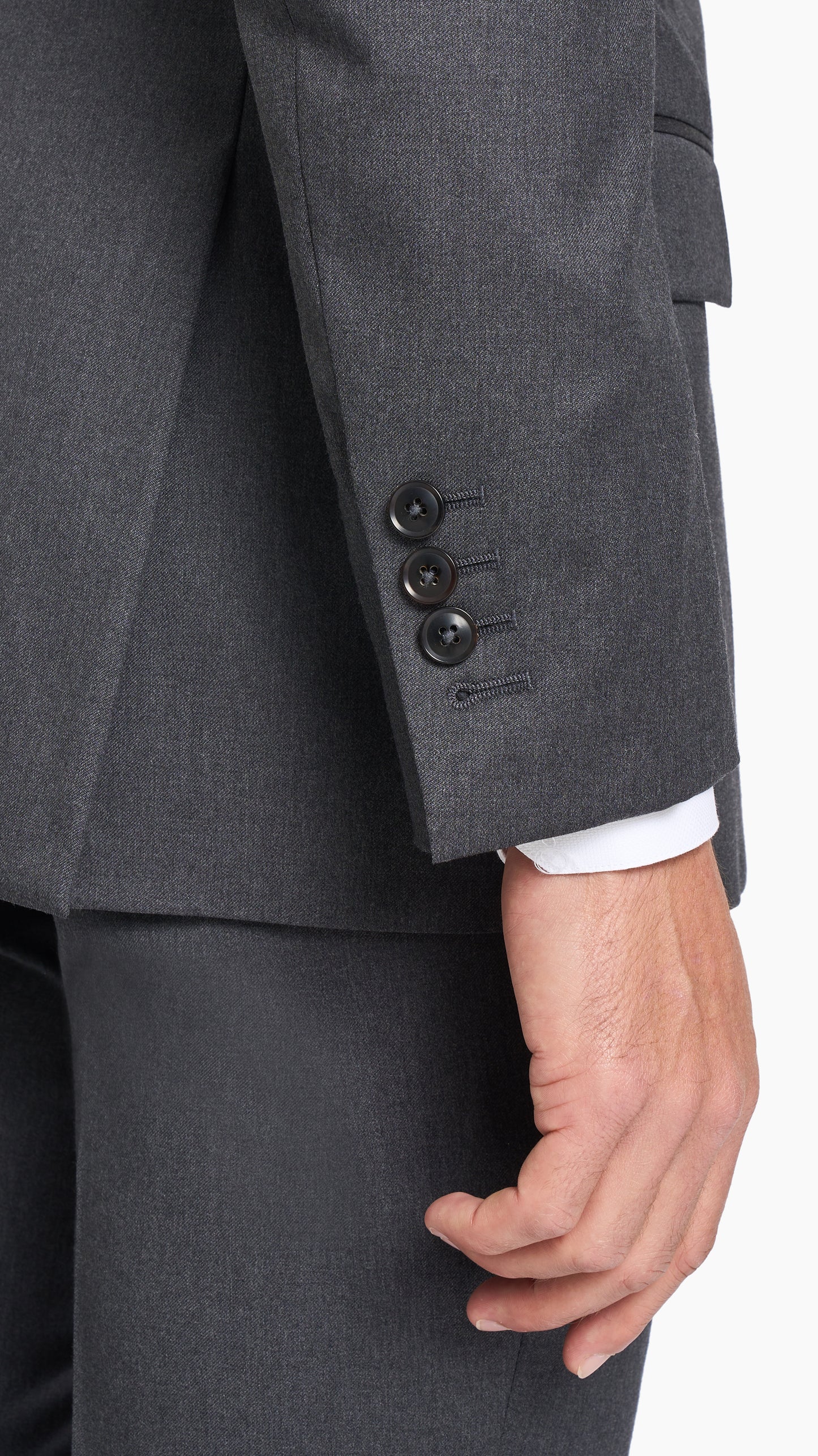 Shadow Grey Twill Suit