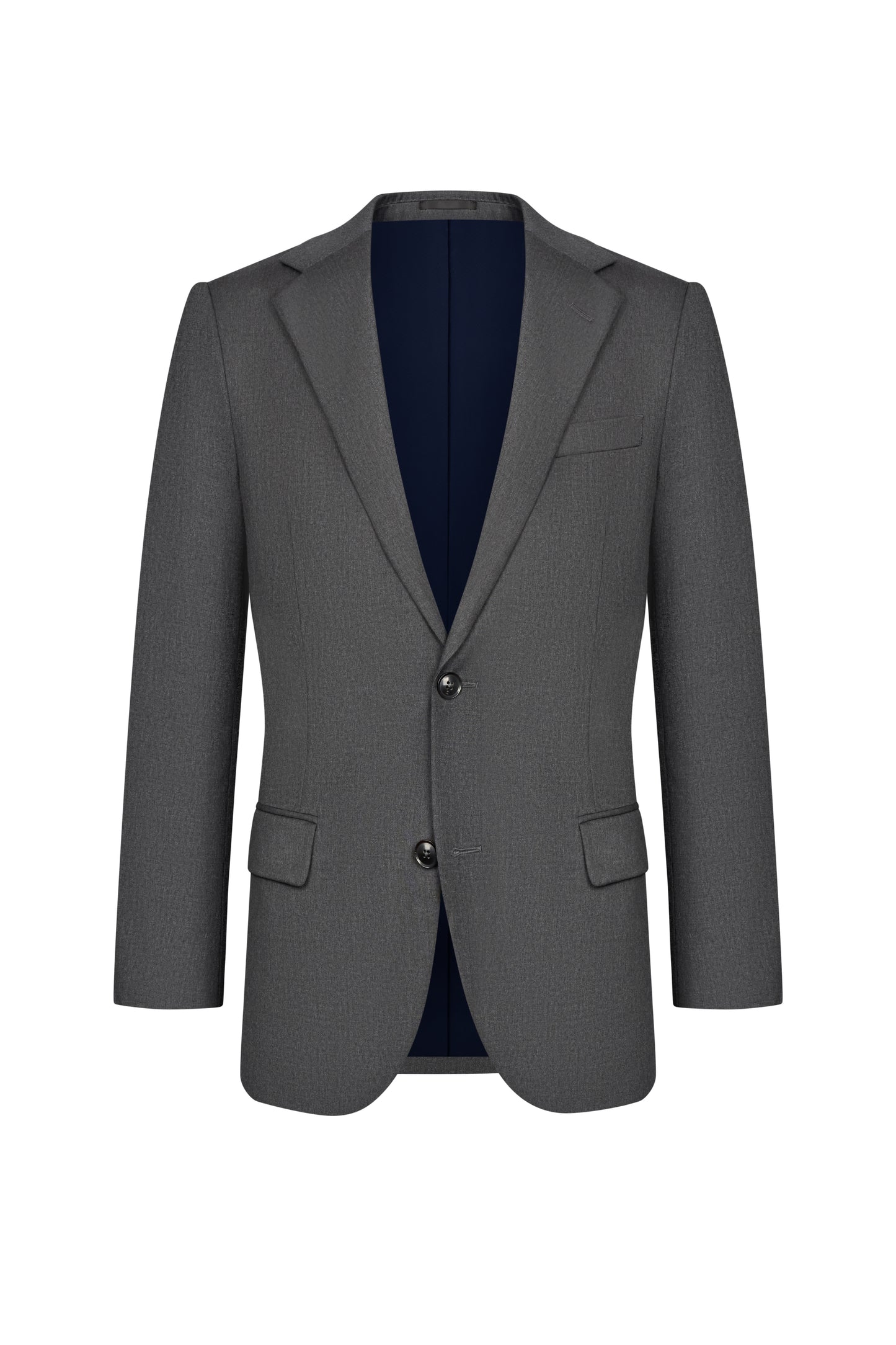 Reda Shadow Grey Twill Custom Suit