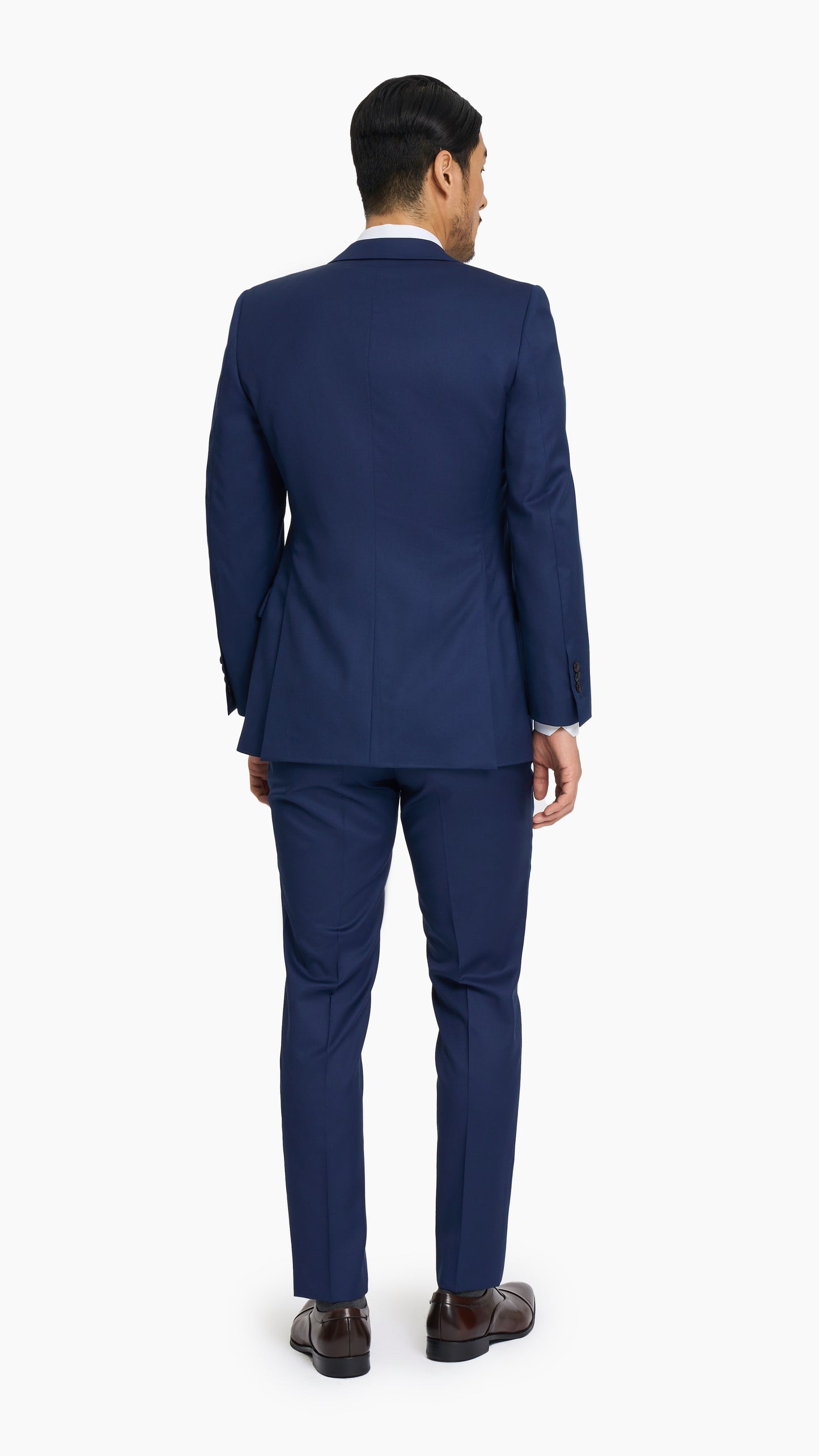 ES Essentials Blue Twill Custom Suit