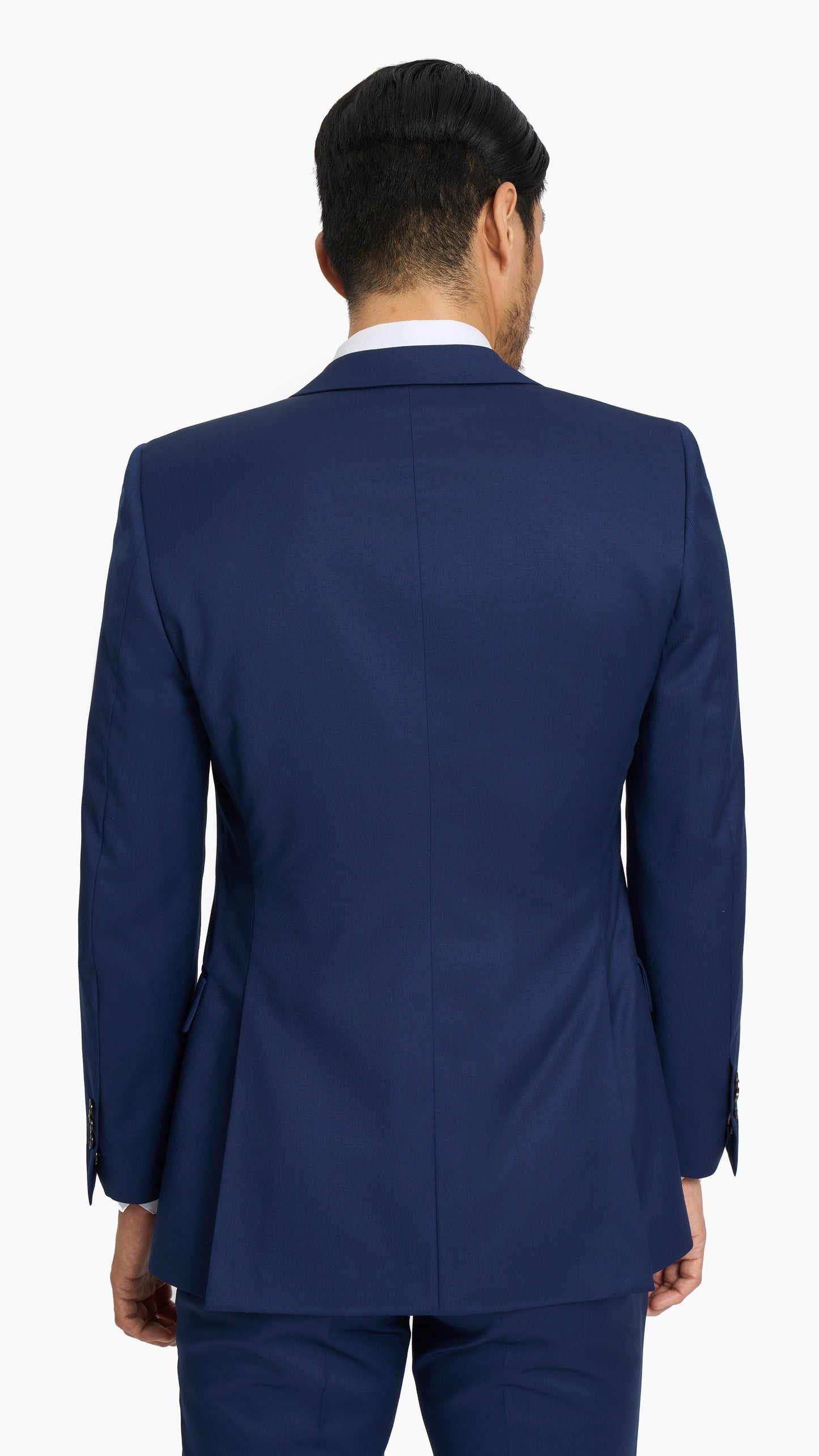 ES Essentials Blue Twill Custom Suit