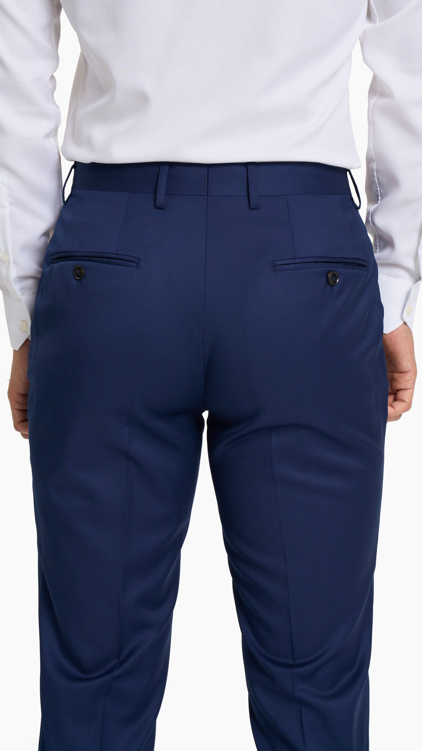 Blue Twill Custom Trouser