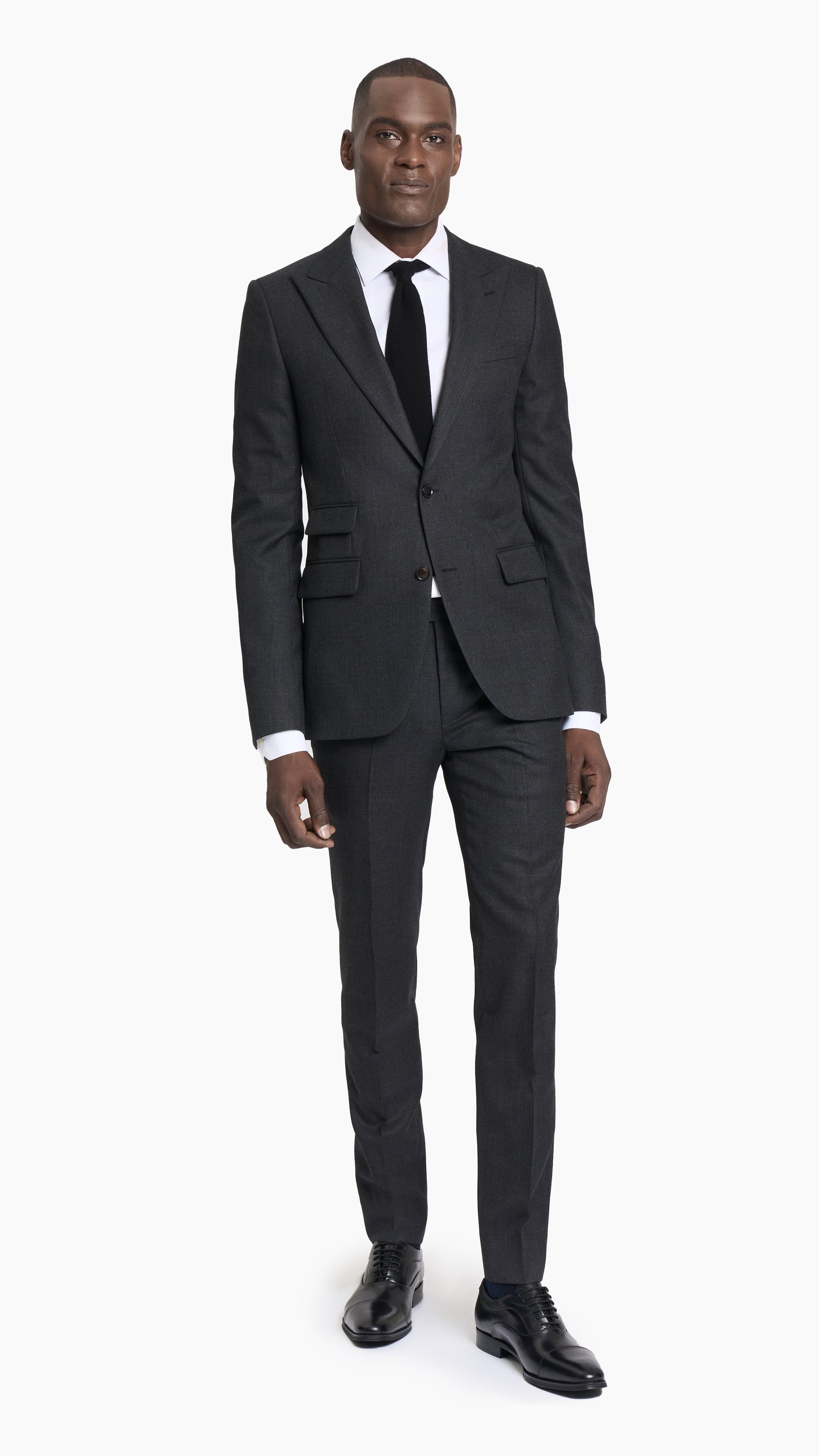 Carbon Grey Twill Custom Jacket