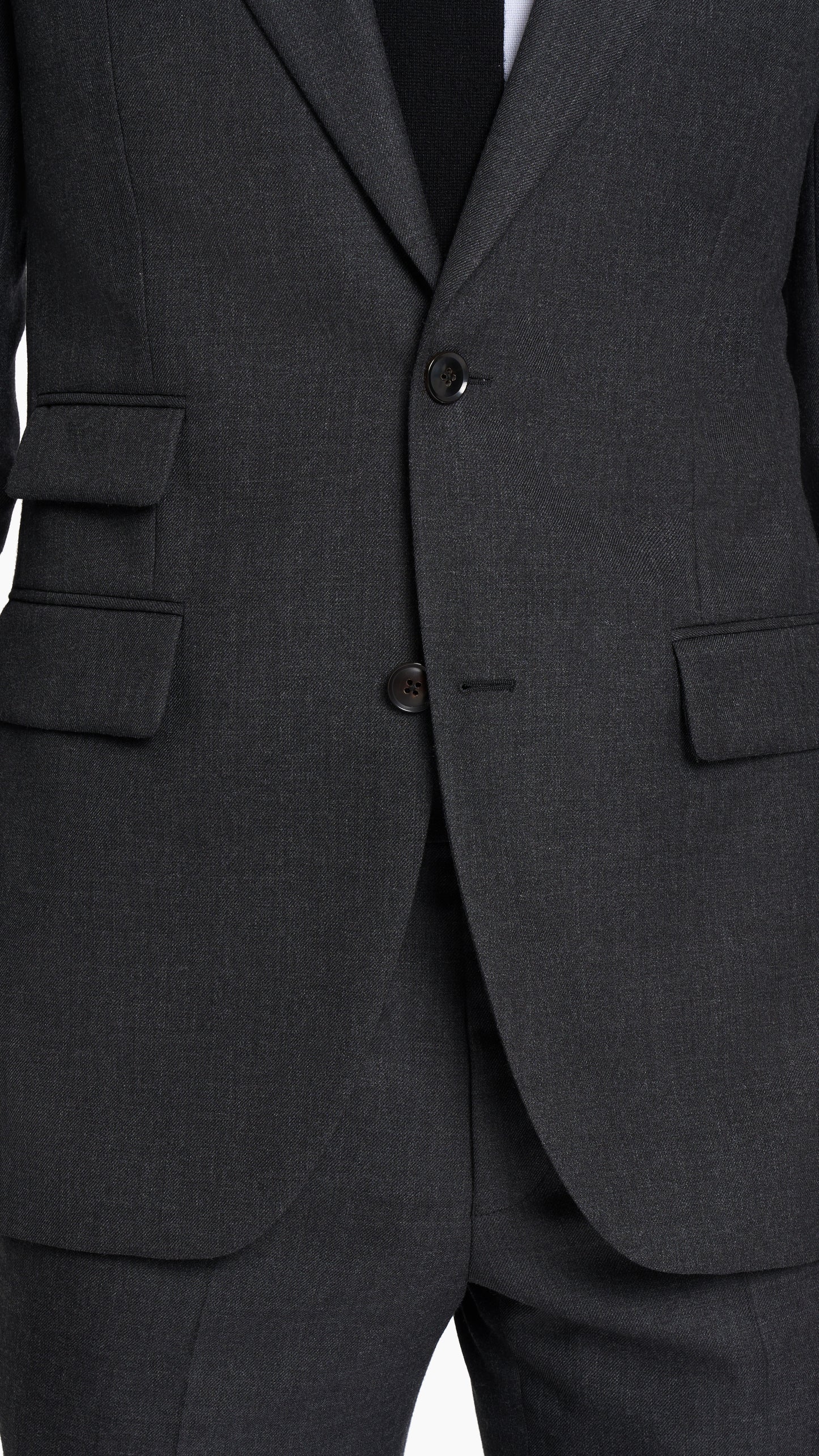 Carbon Grey Twill Custom Jacket