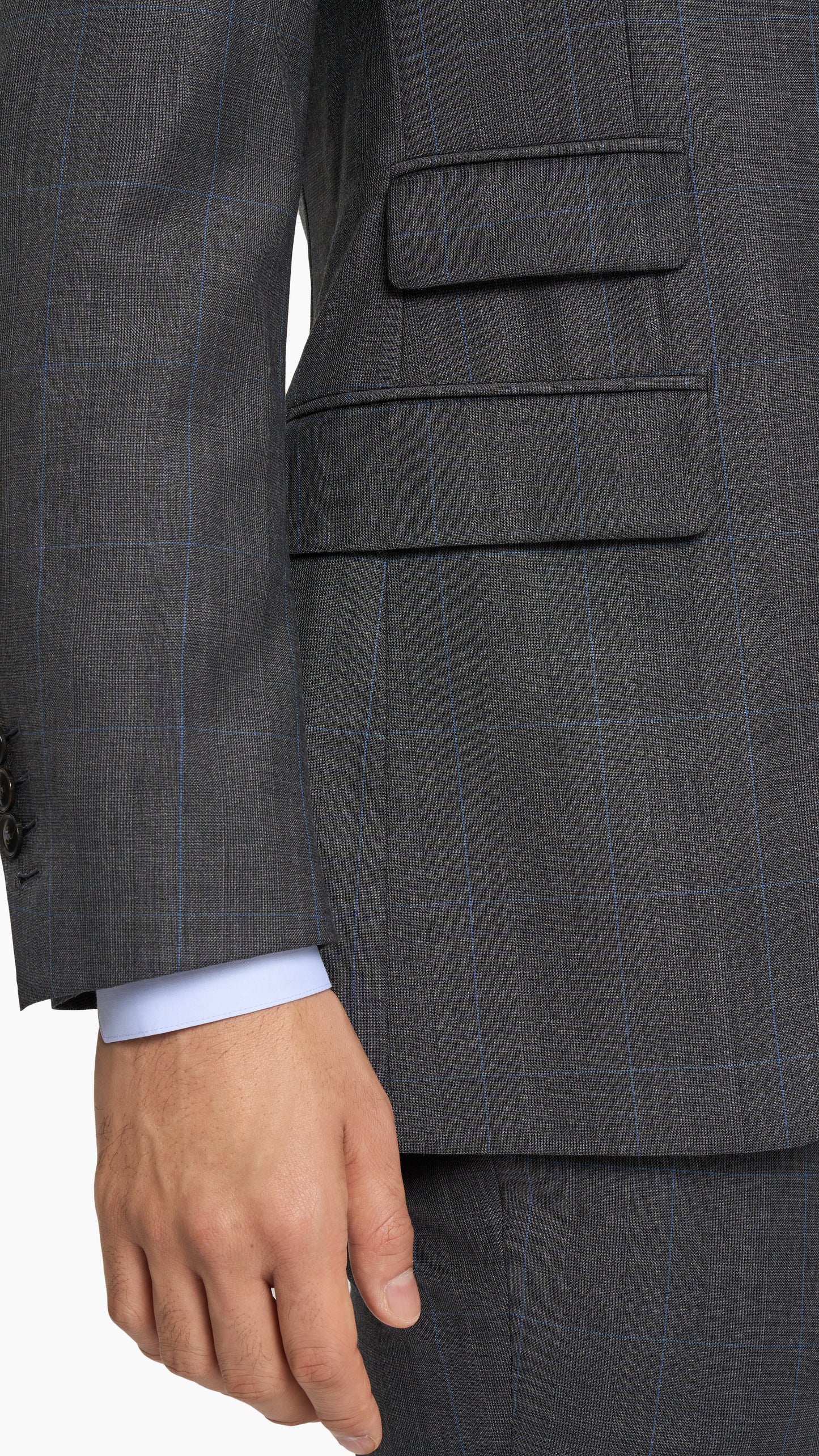 Mid Grey Prince of Wales Jacket