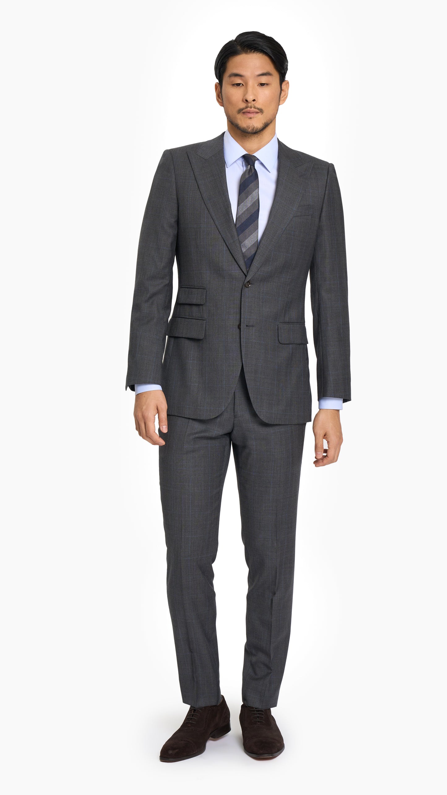 Mid Grey Prince of Wales Custom Jacket