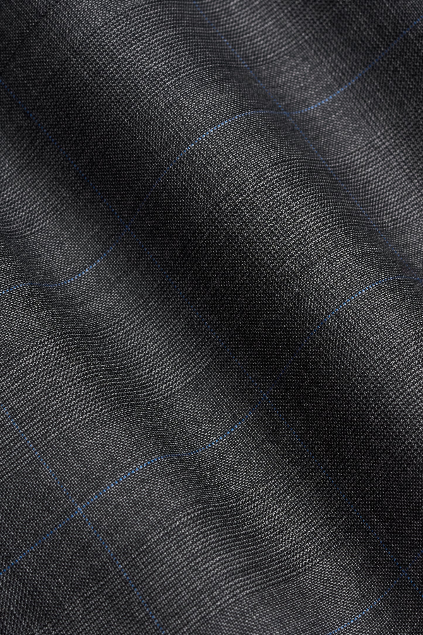 Reda Mid Grey Prince of Wales Custom Trouser