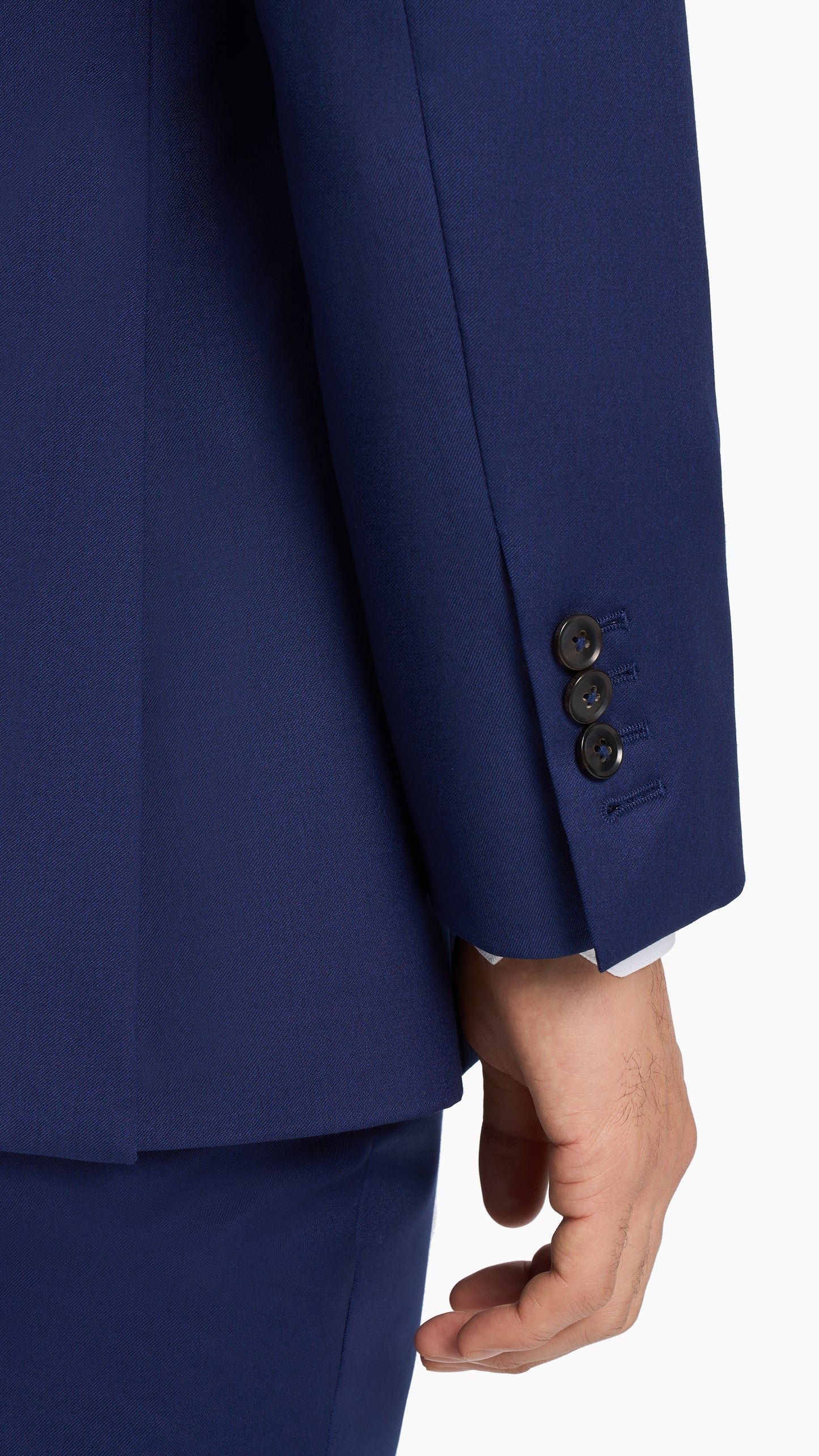 Reda Royal Blue Twill Custom Suit