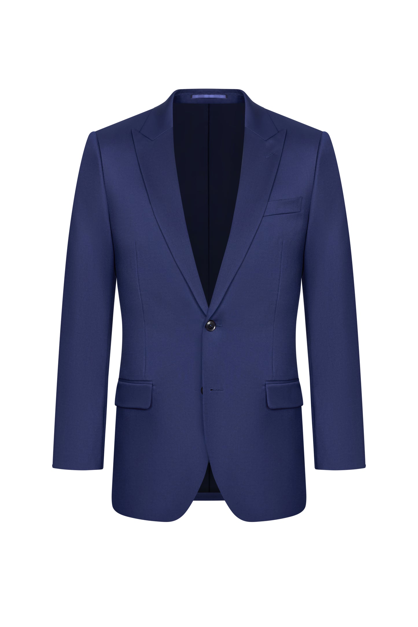 Reda Royal Blue Twill Custom Suit