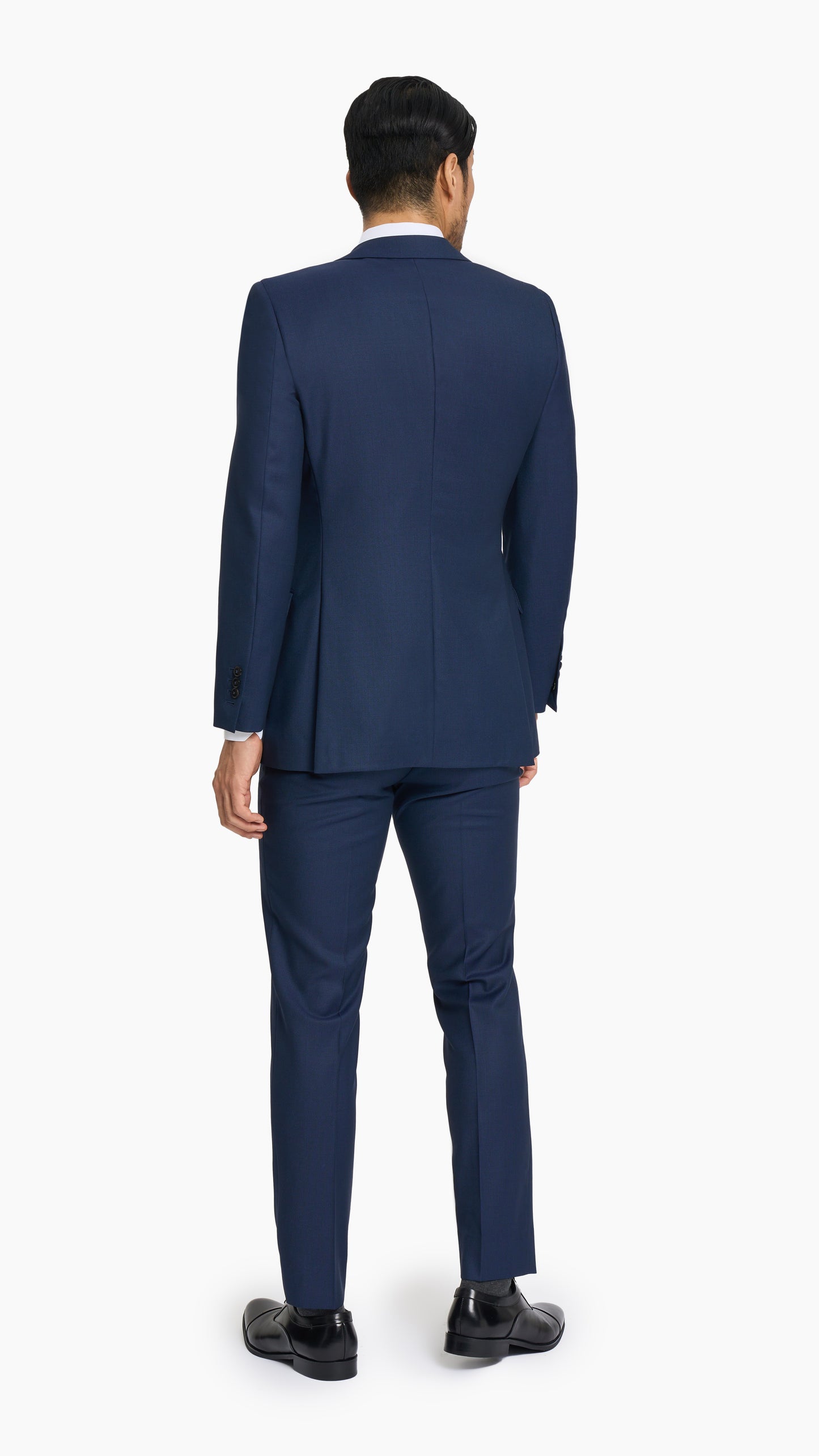 Navy Blue Birdseye Jacket