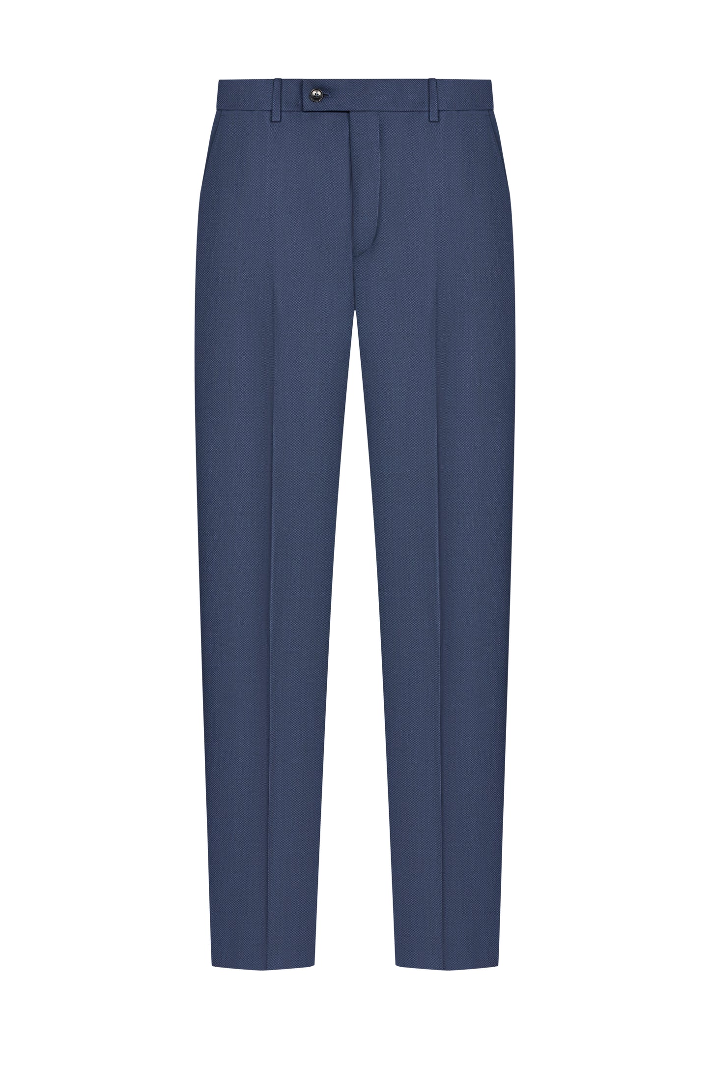 Navy Blue Birdseye Suit