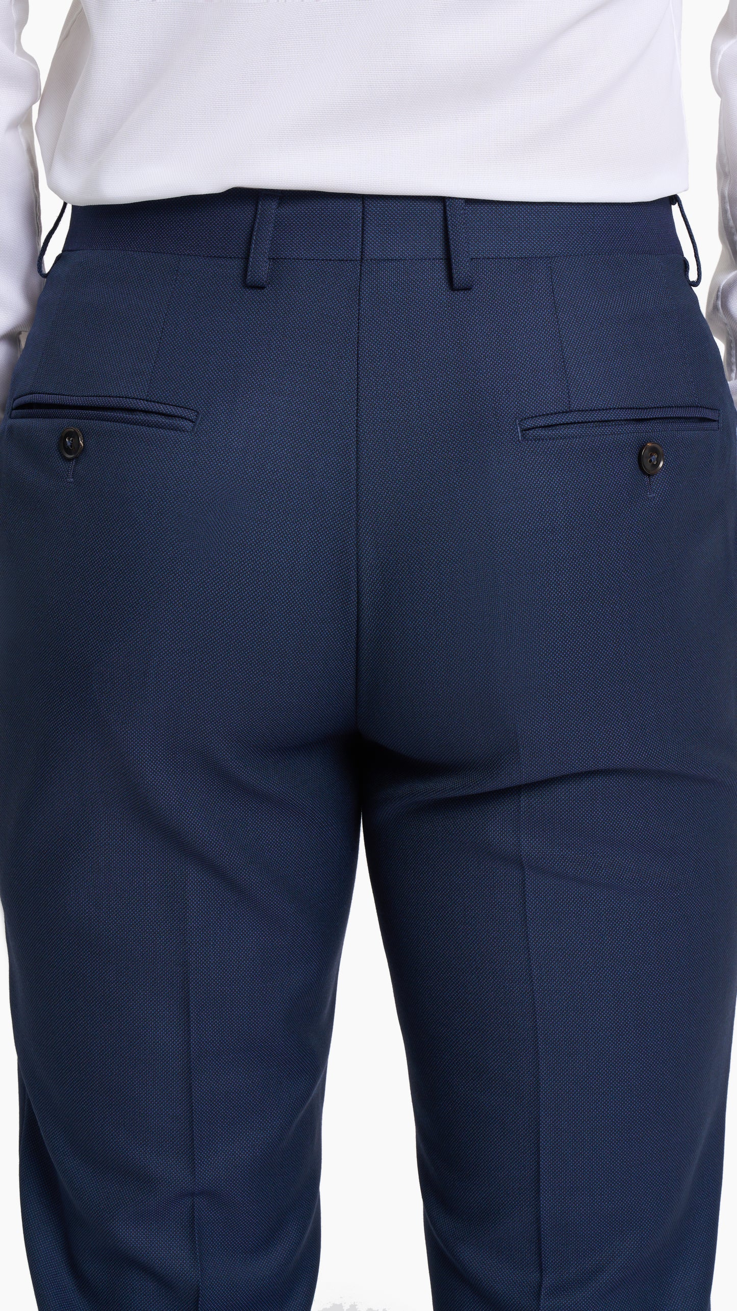 Navy Blue Birdseye Trouser