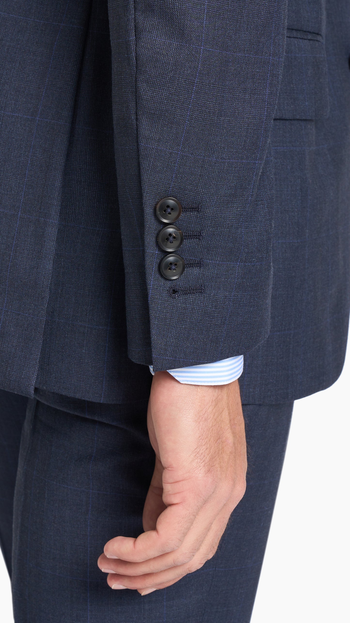 Dark Navy Prince of Wales Jacket