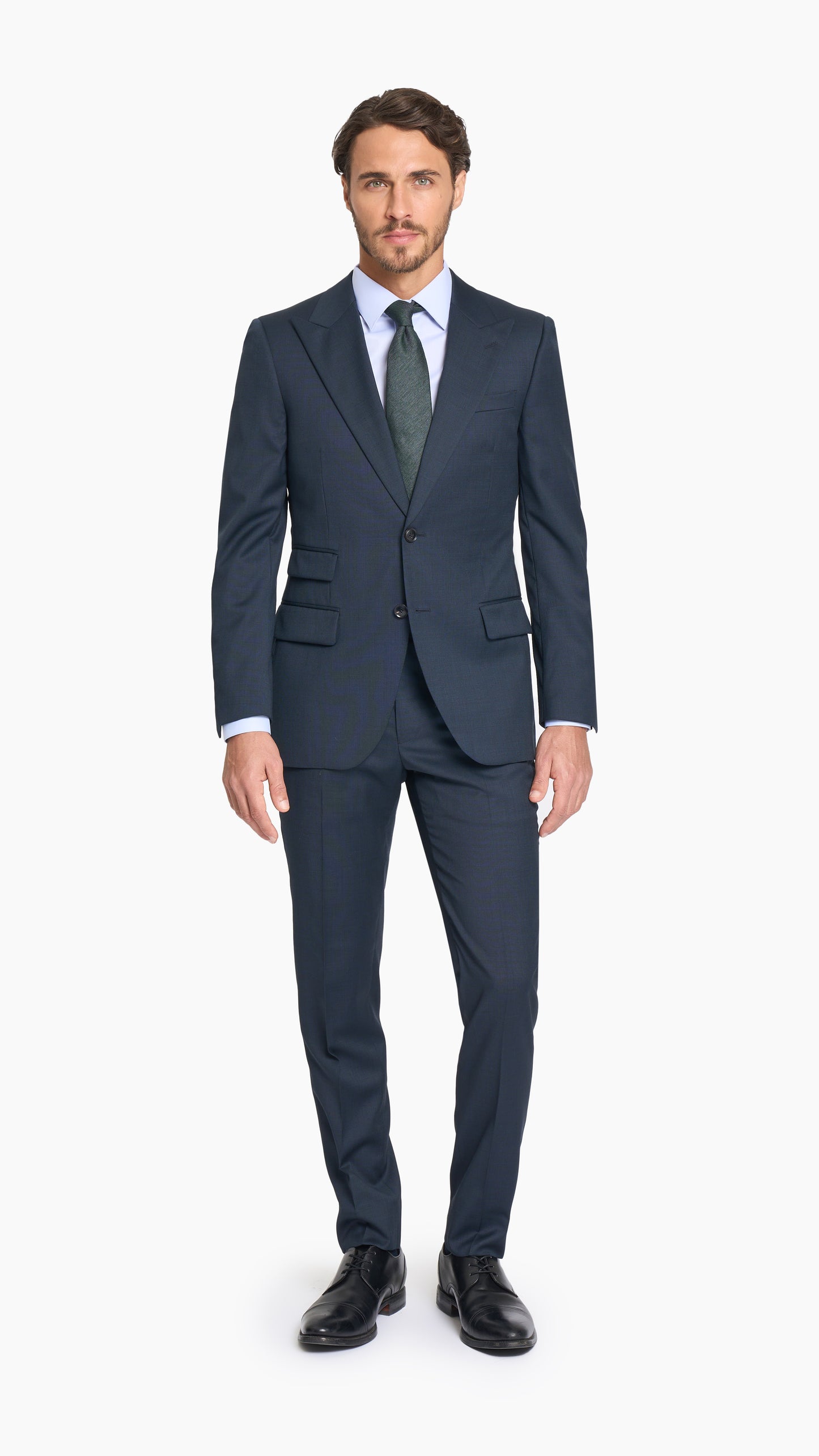 Midnight Blue Nailhead Jacket