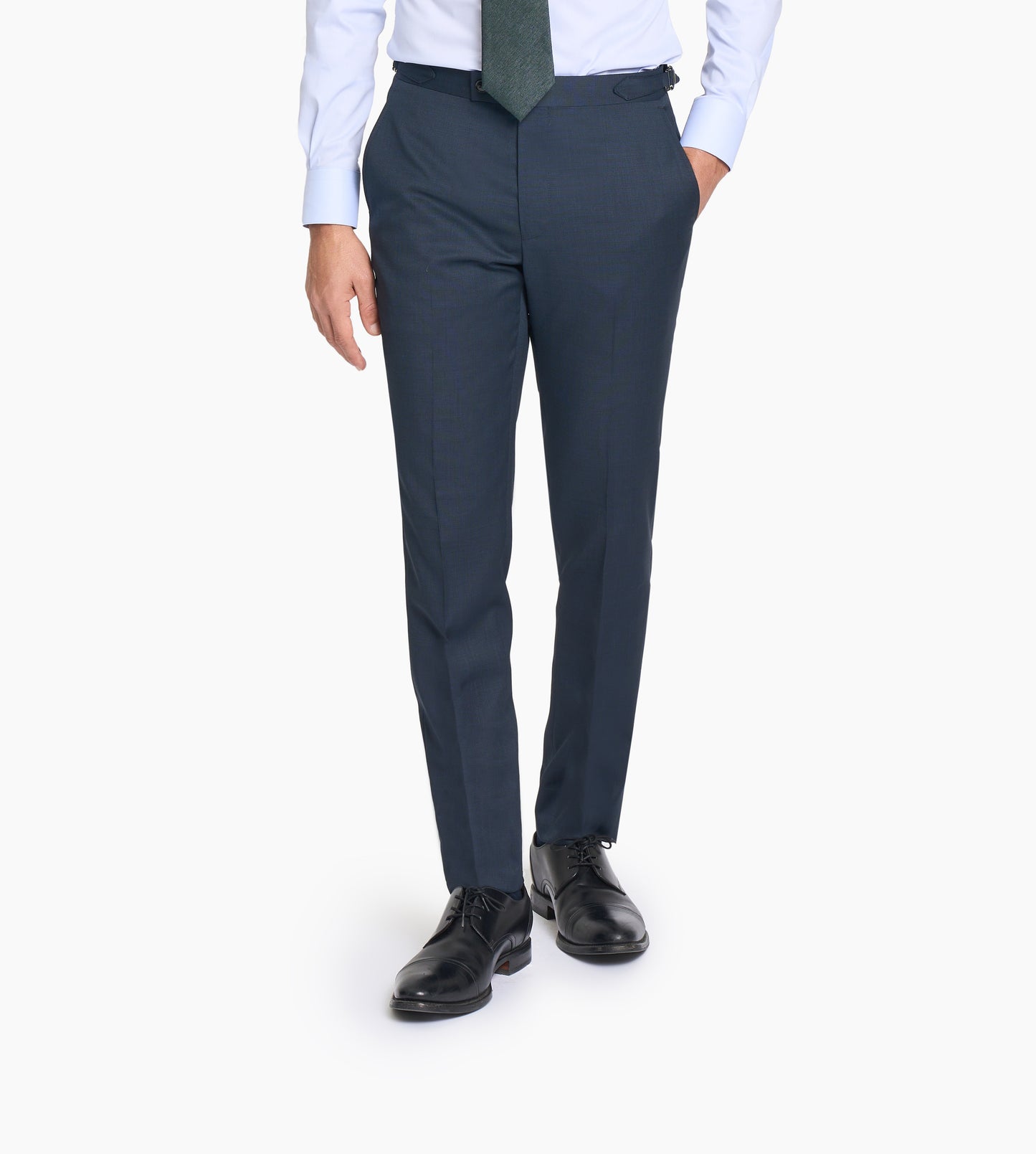Midnight Blue Nailhead Custom Trouser