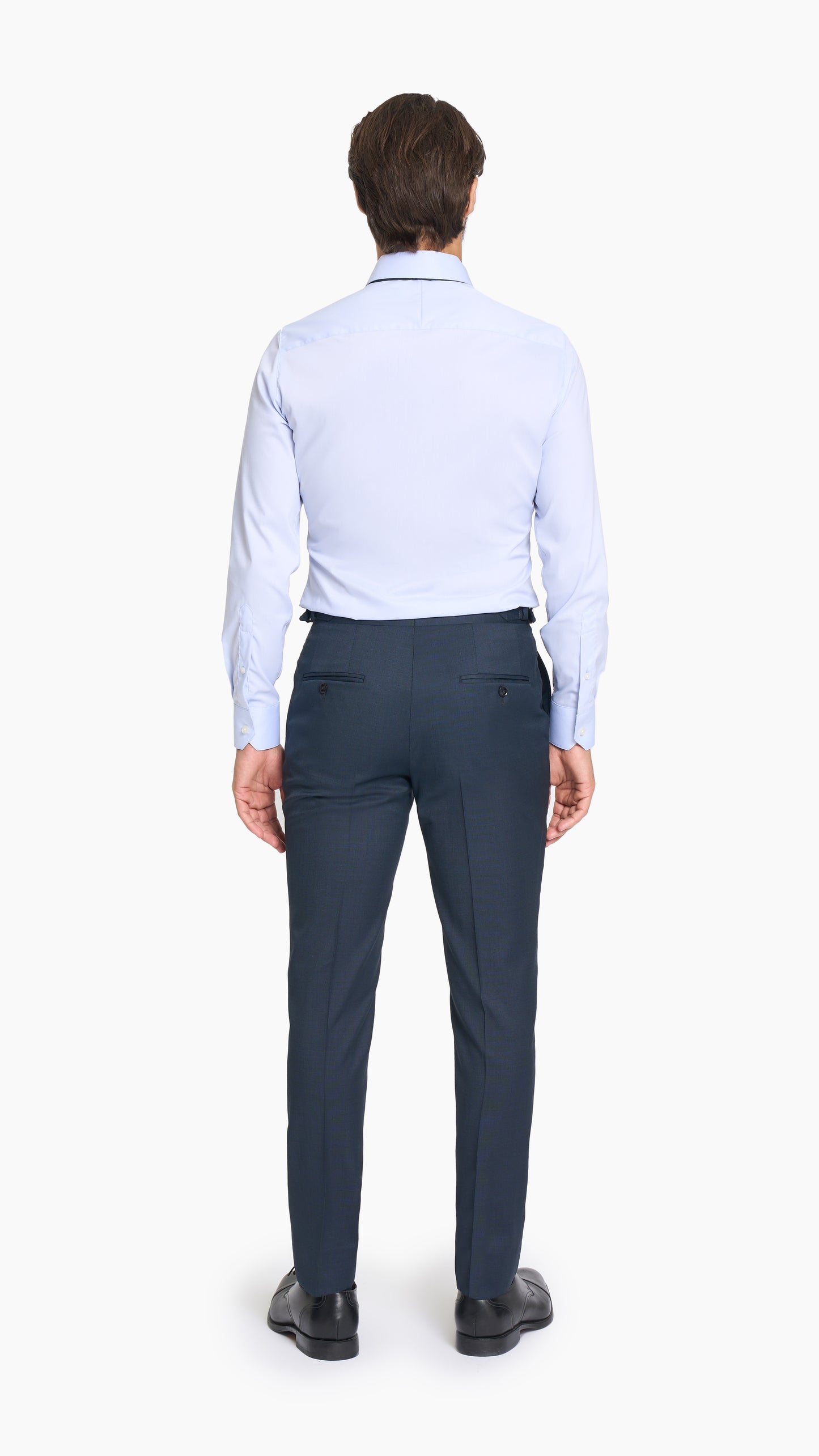 Midnight Blue Nailhead Trouser