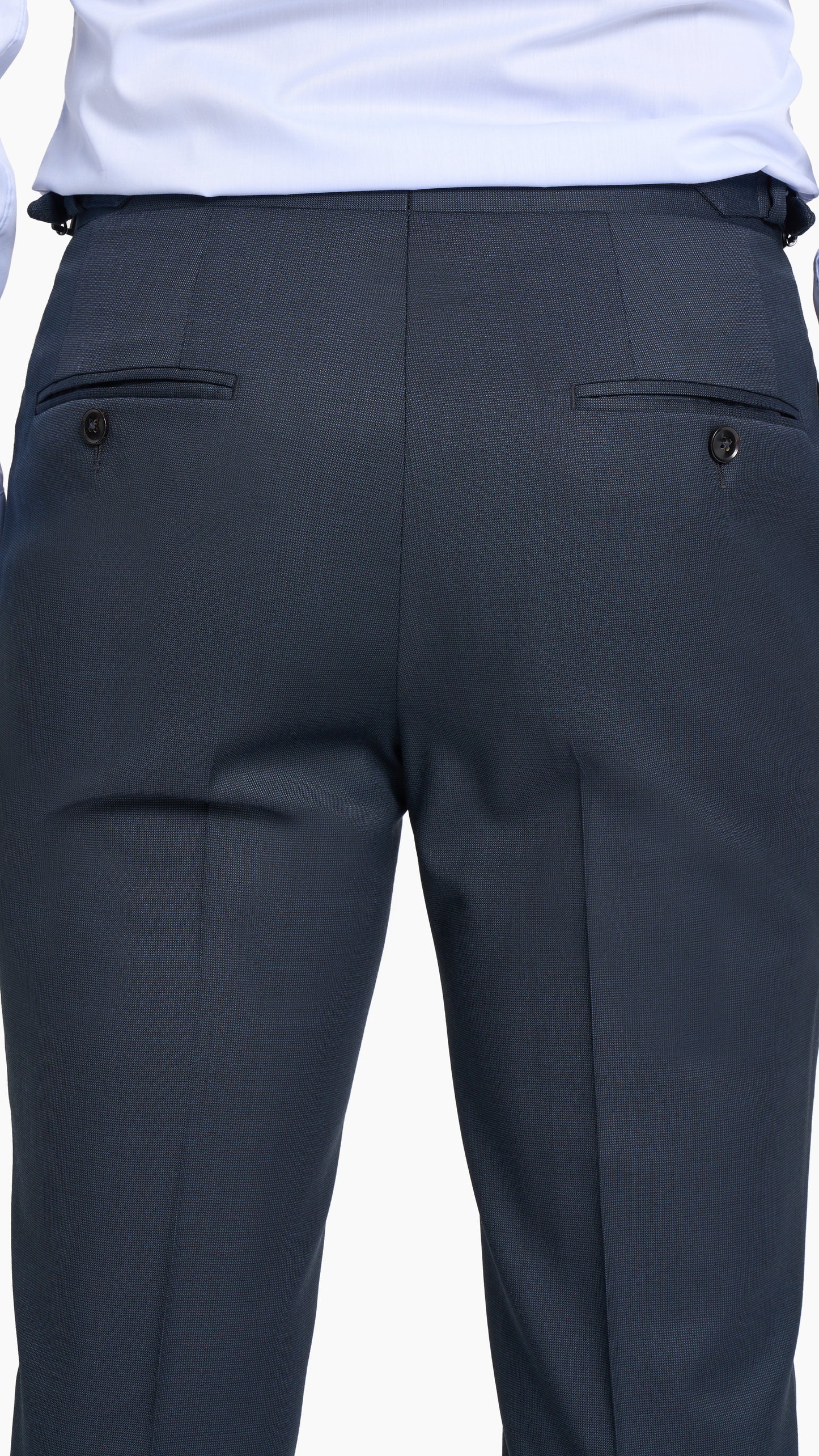 Midnight Blue Nailhead Trouser