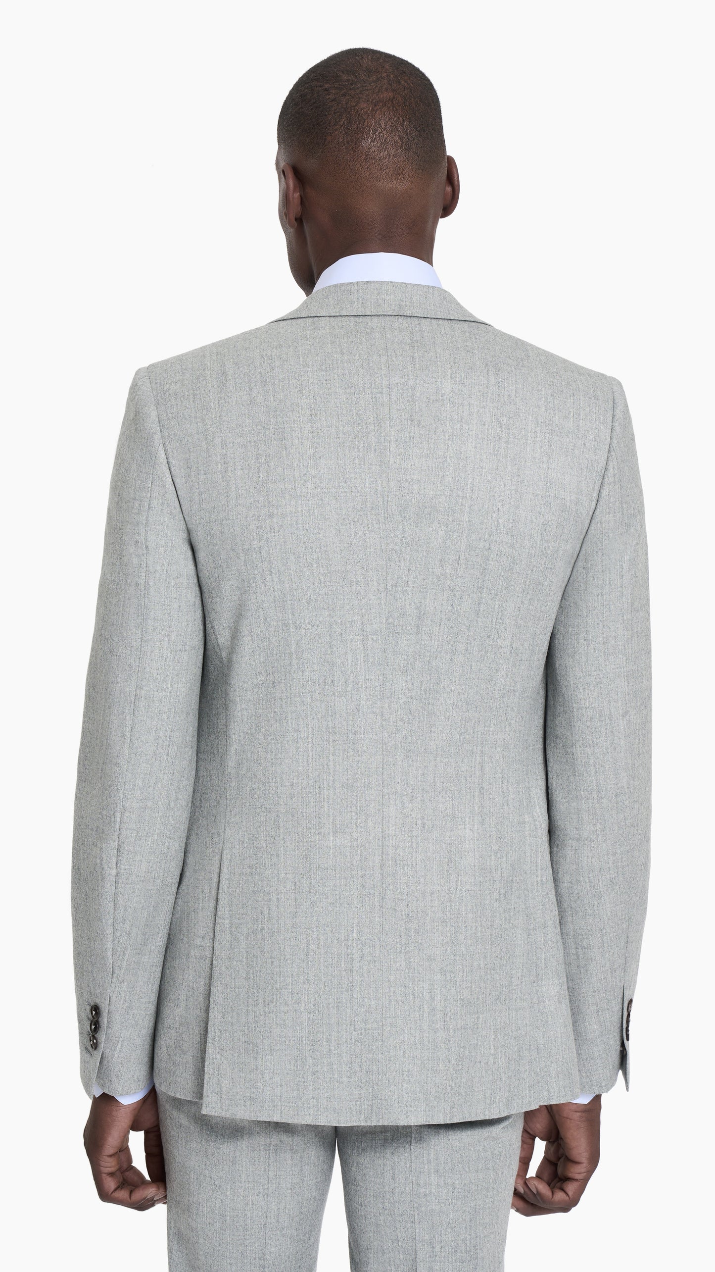 Light Grey Flannel Suit