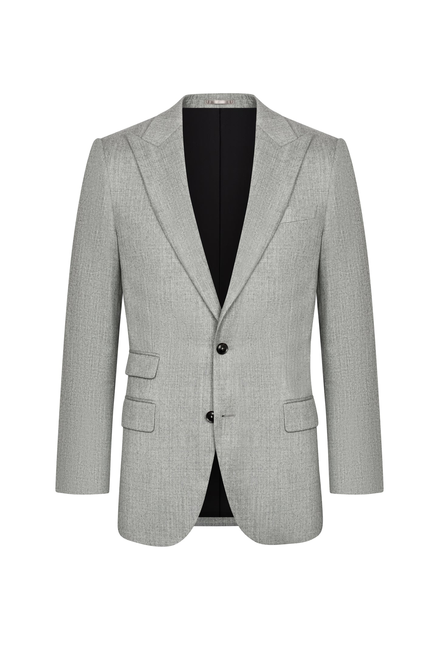 Reda Light Grey Flannel Custom Suit