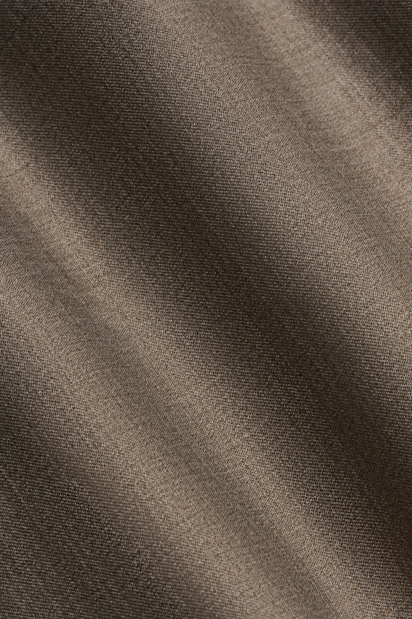 Light Brown Plain Weave Trouser