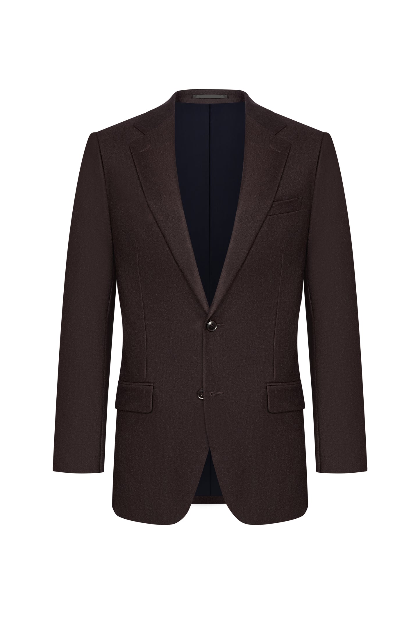 Reda Merlot Flannel Custom Suit