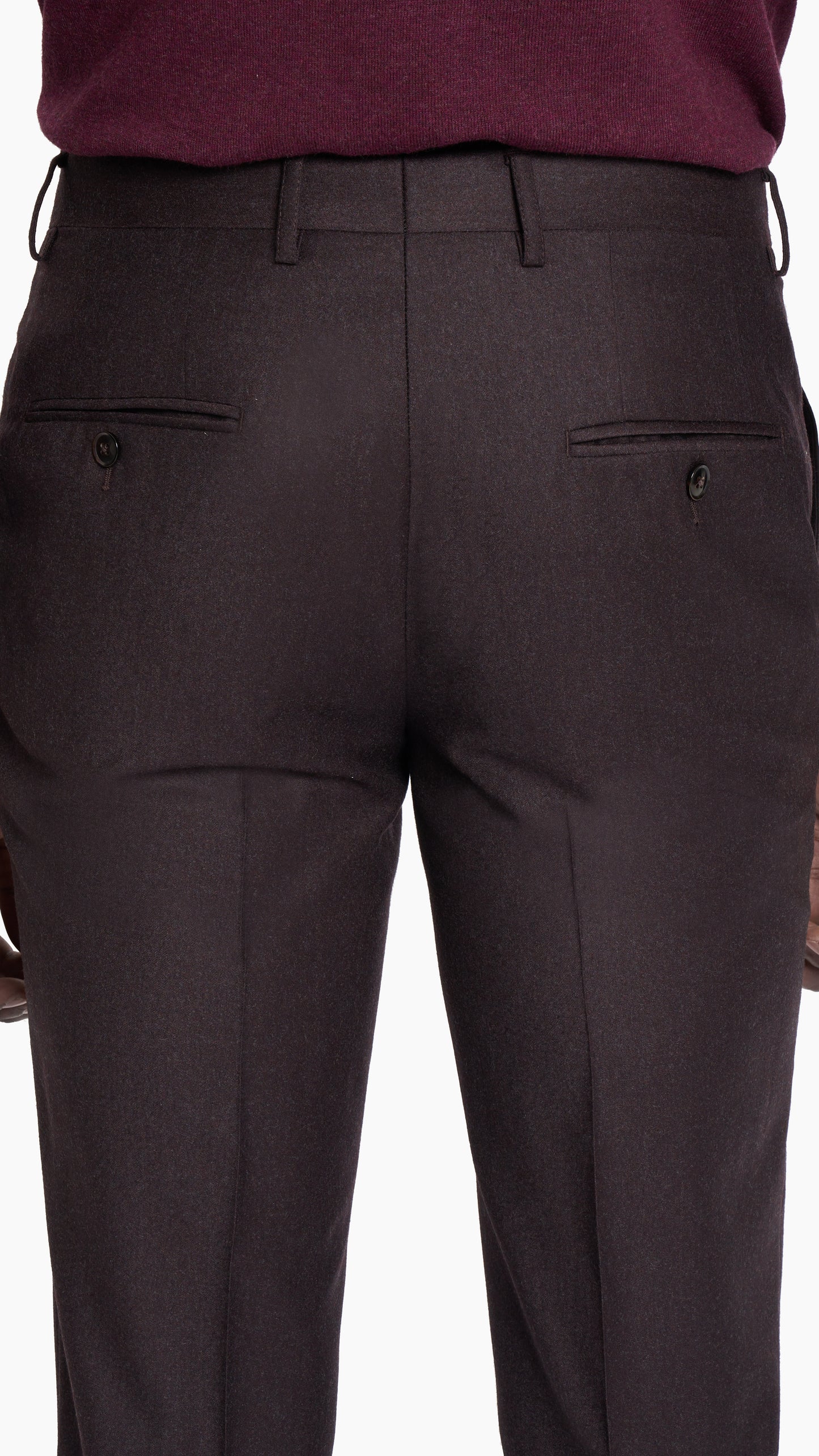 Merlot Flannel Trouser