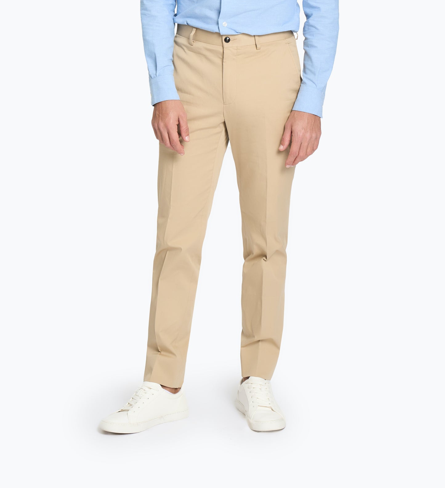 Beige Twill Custom Chino