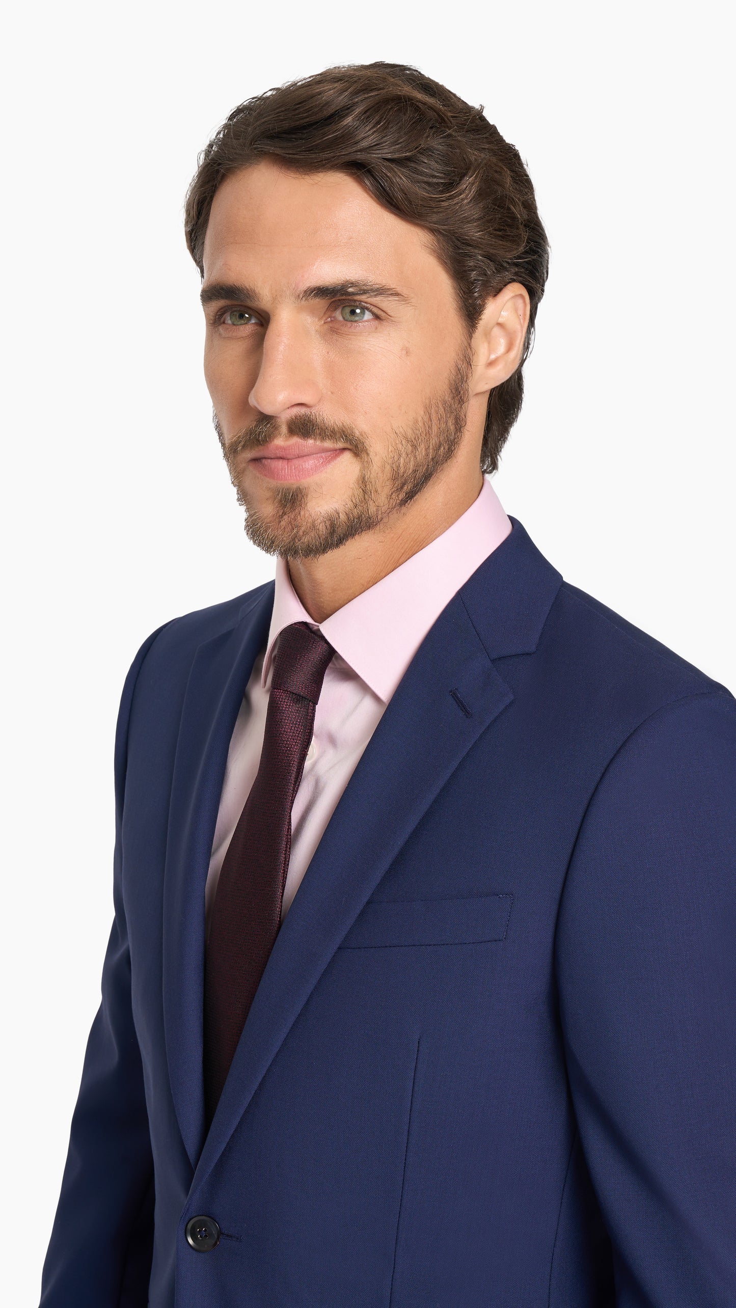 Royal Blue Plain Weave Jacket