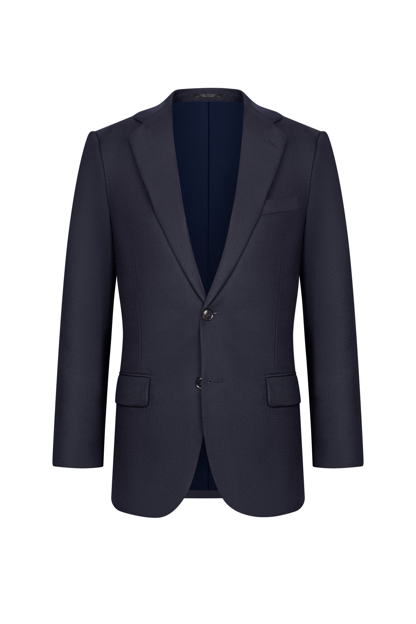 Midnight Blue Box Weave Custom Jacket