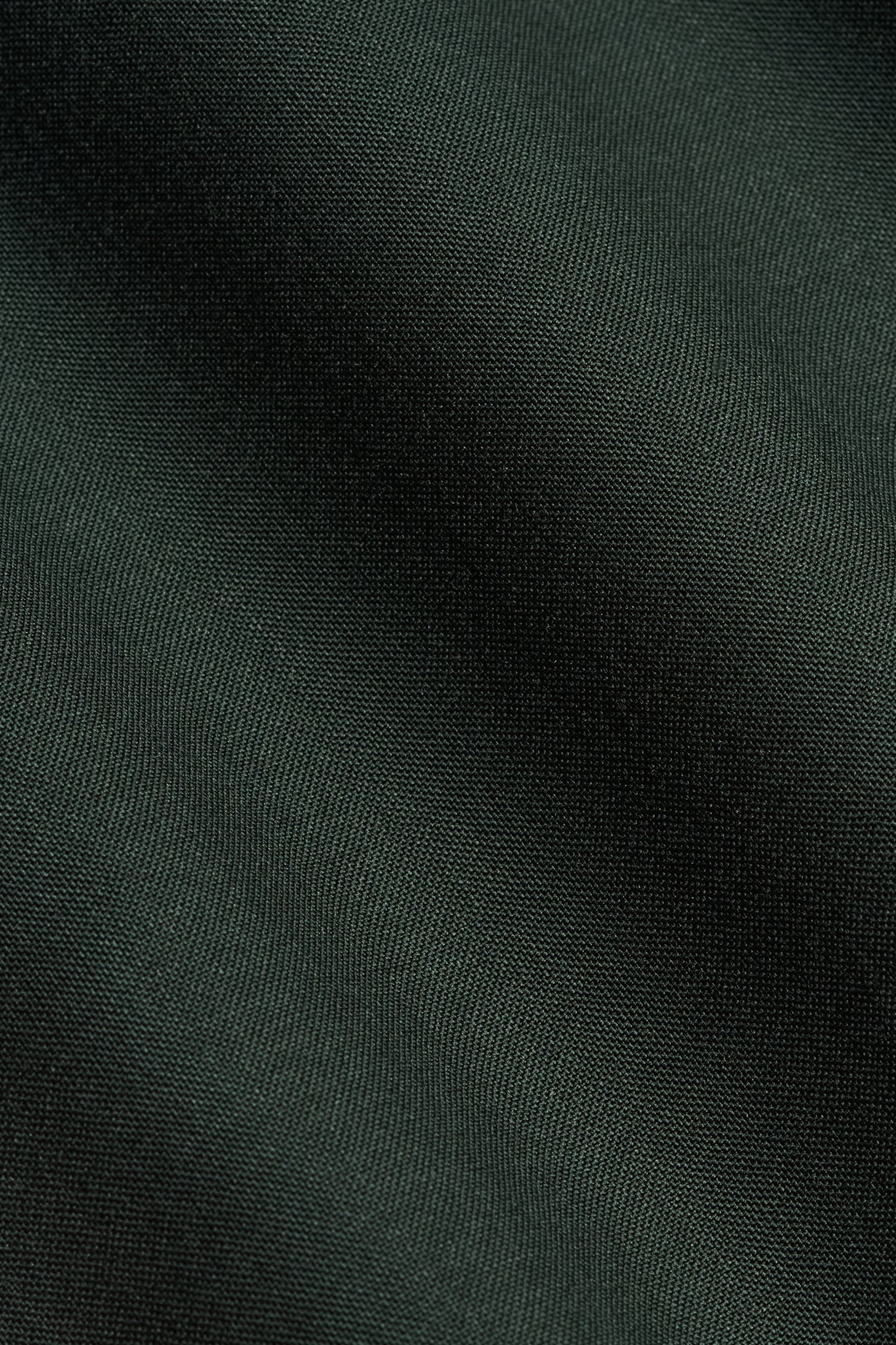 Dark Green Plain Weave Jacket