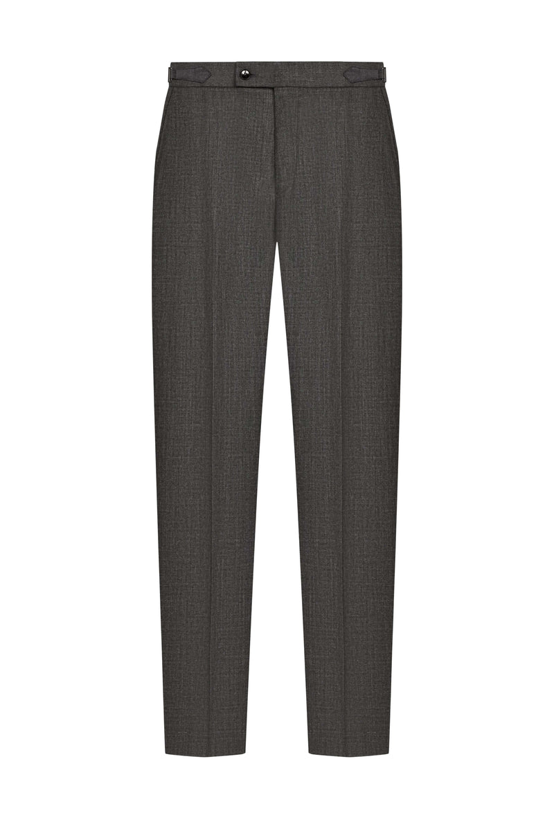 Holland & Sherry Charcoal Grey Twill Custom Suit