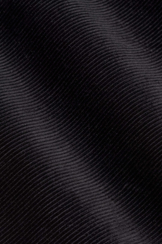 Scabal Black Corduroy Custom Jacket