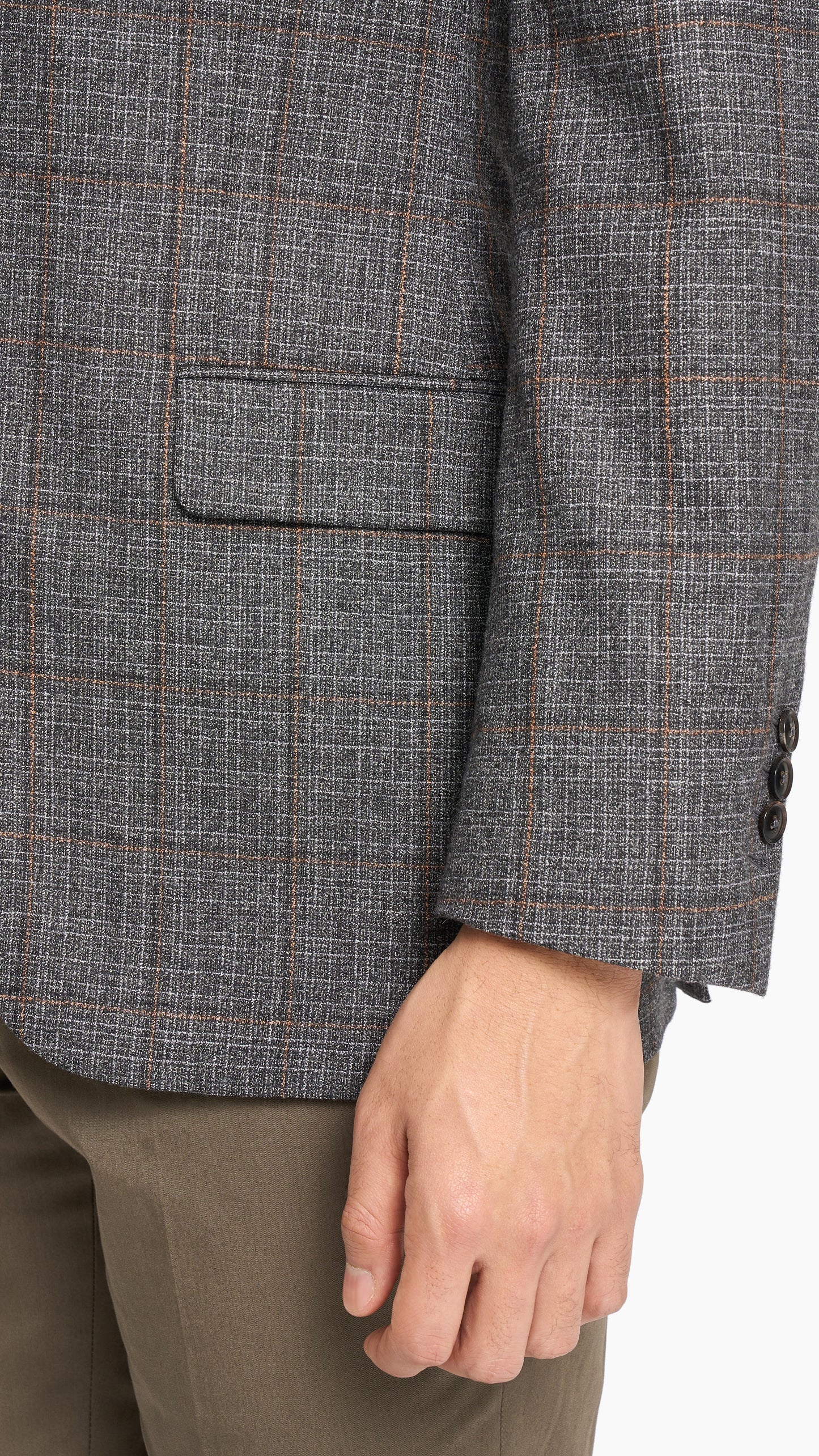 Grey Check Jacket
