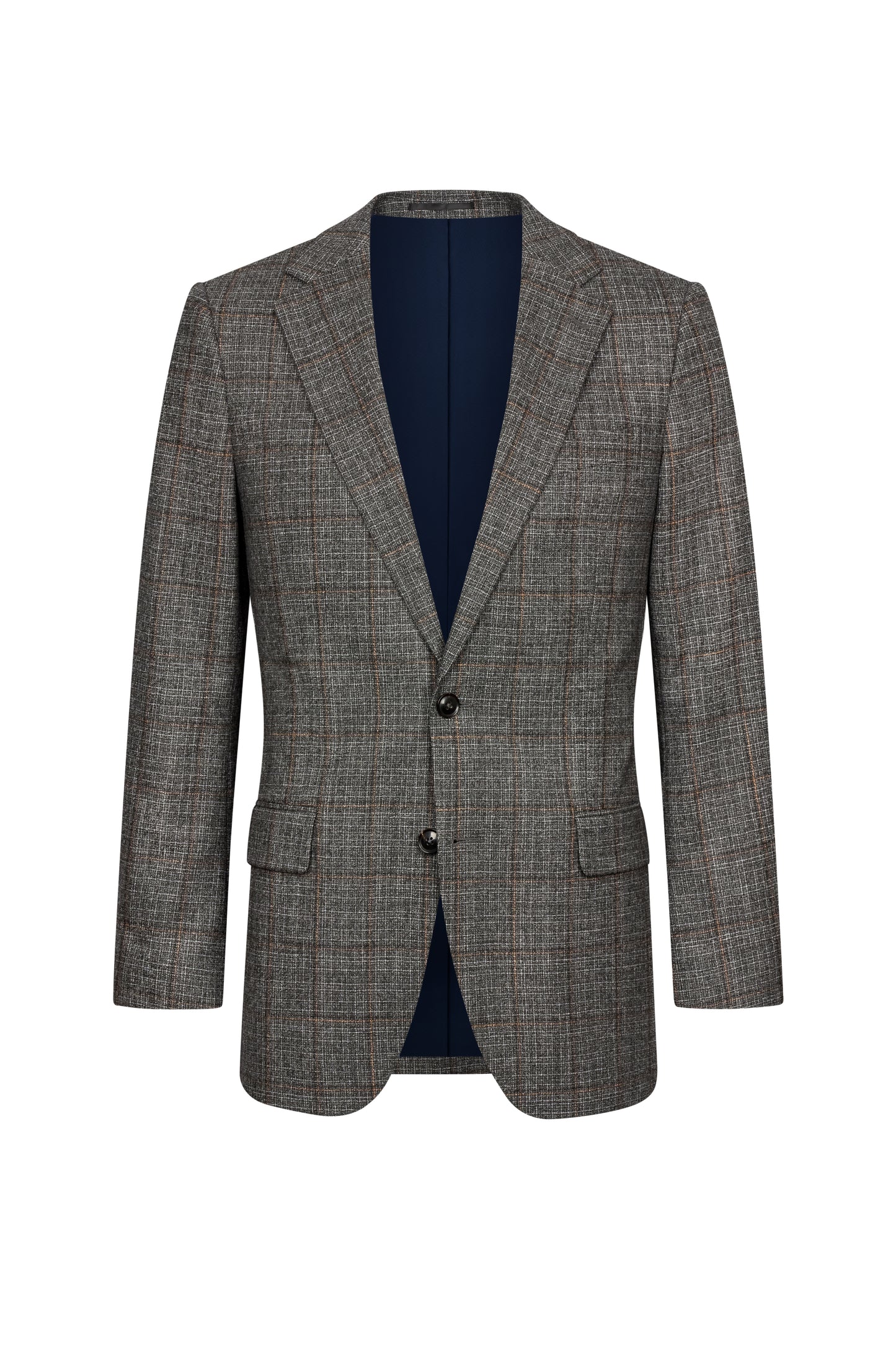 Grey Check Custom Jacket