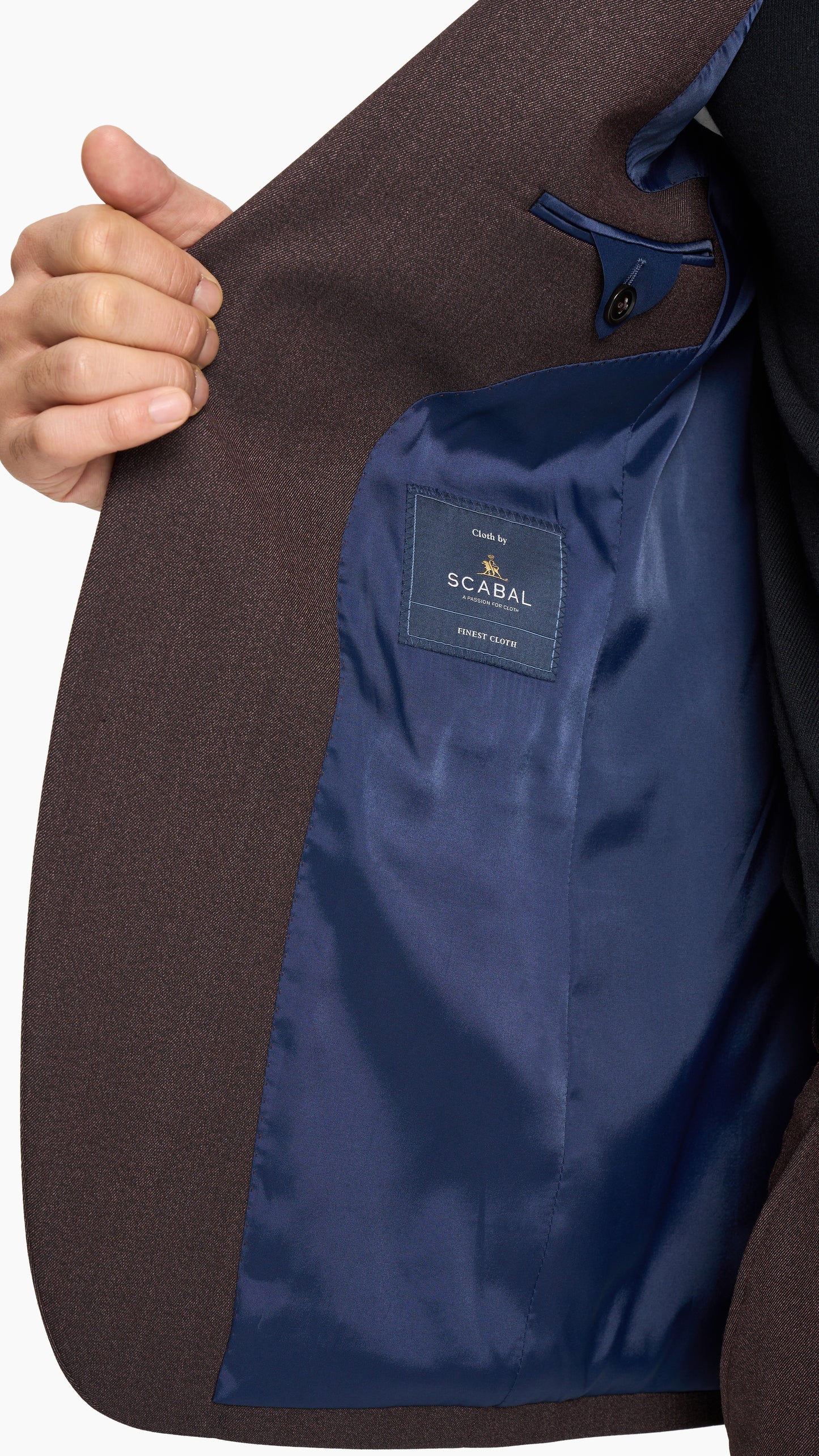 Brown Twill Jacket