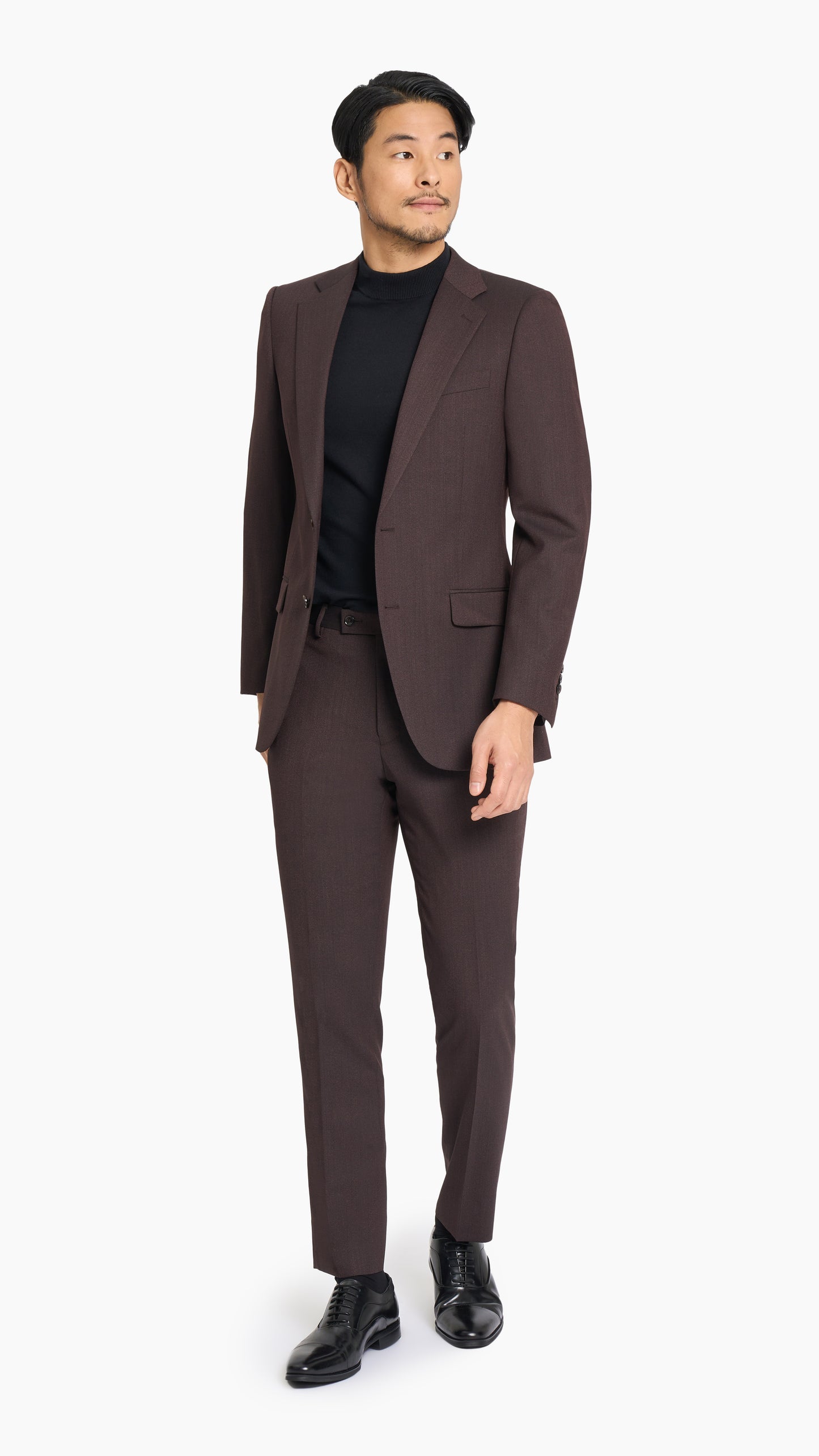 Brown Twill Suit