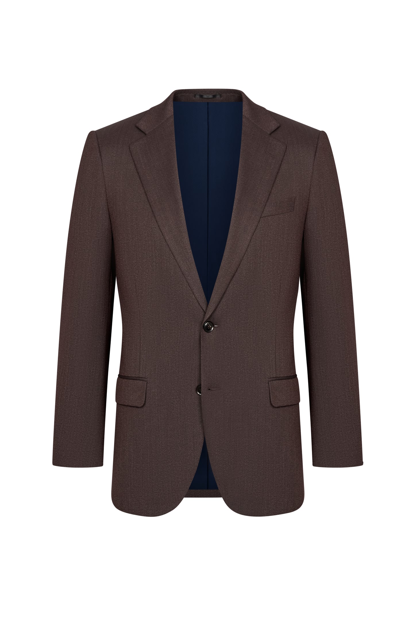 Brown Twill Custom Suit