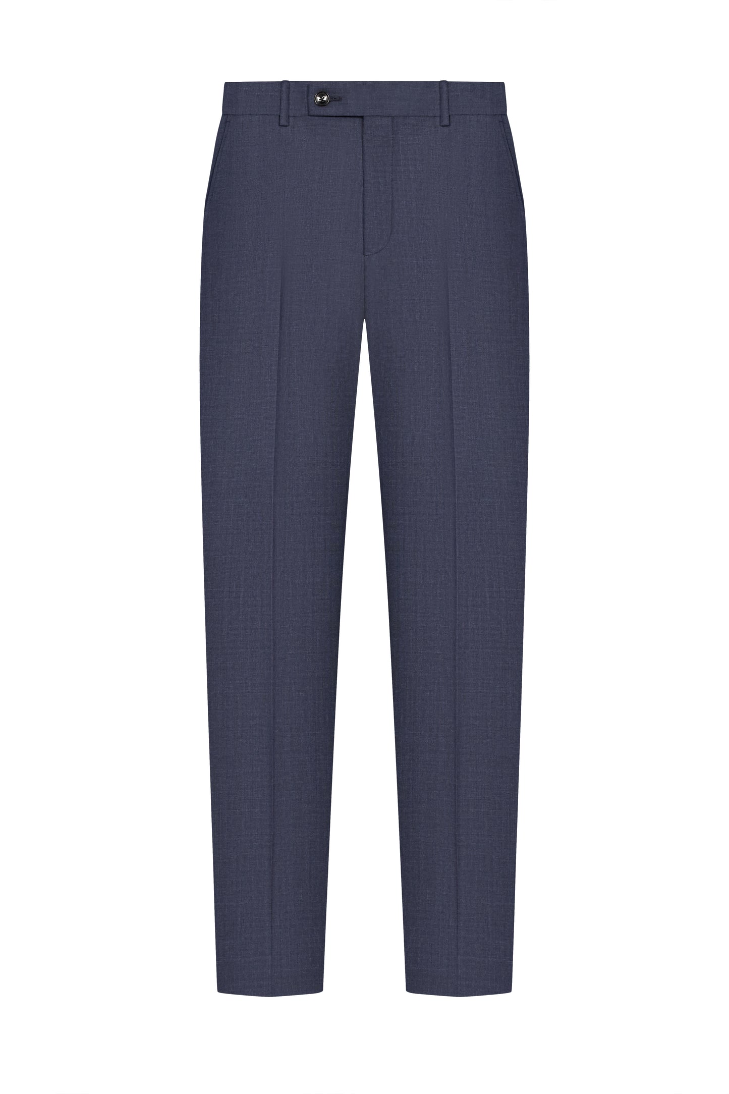 Navy Blue Plain Weave Trouser