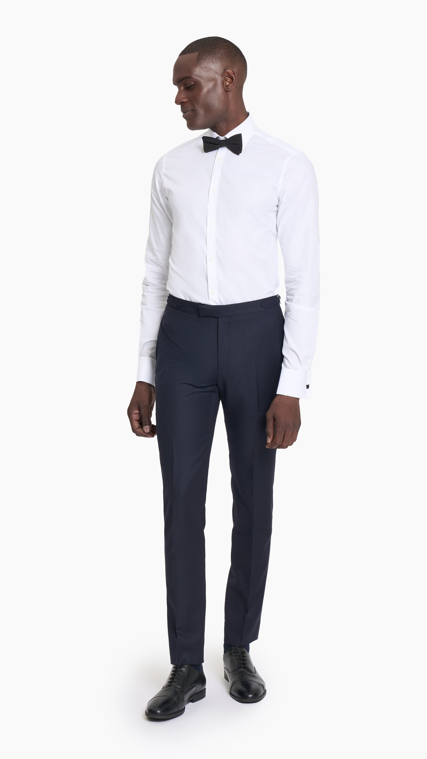 Midnight Blue Barathea Tuxedo Trouser