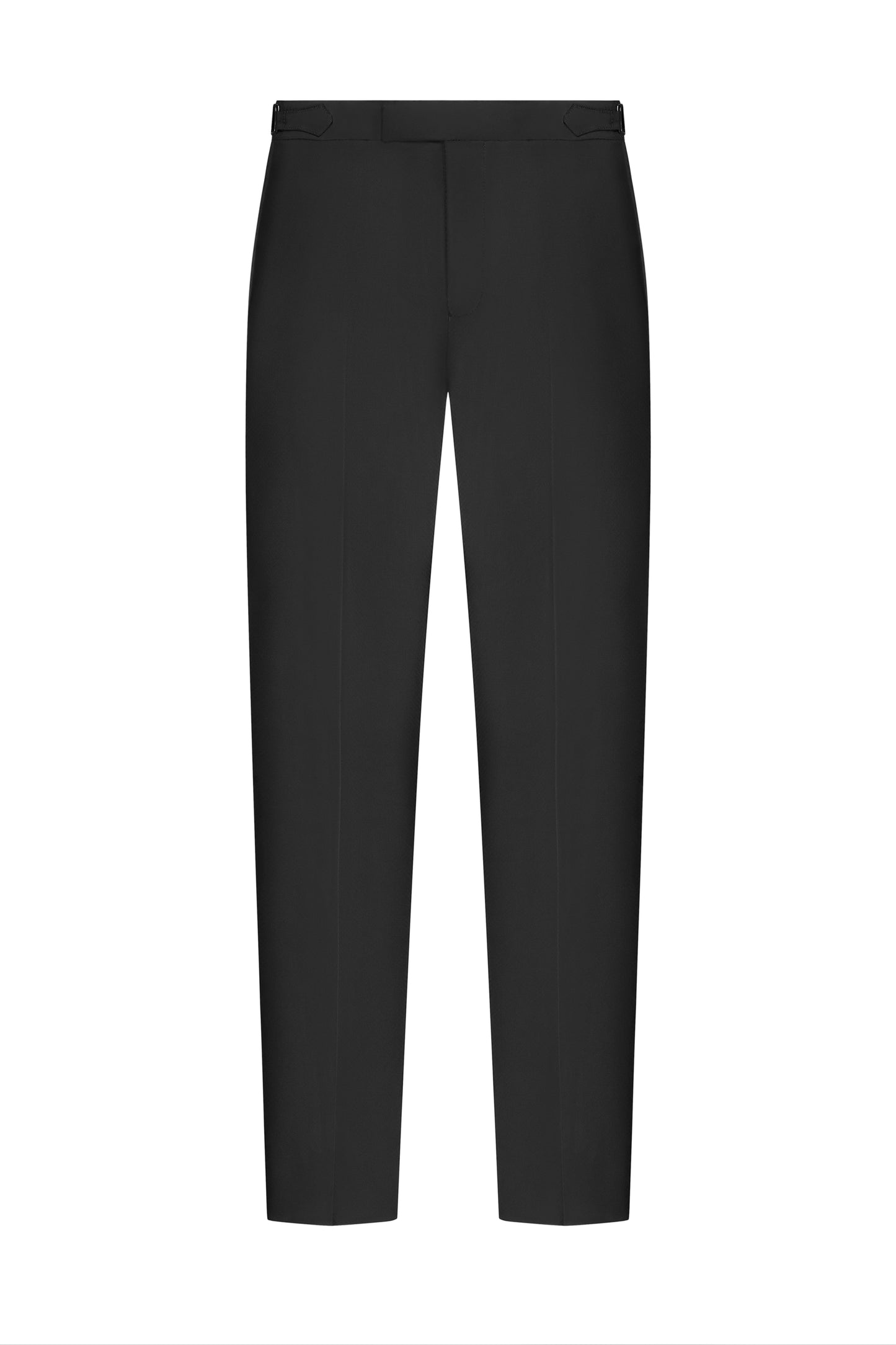 Midnight Blue Semi-Plain Tuxedo Trouser