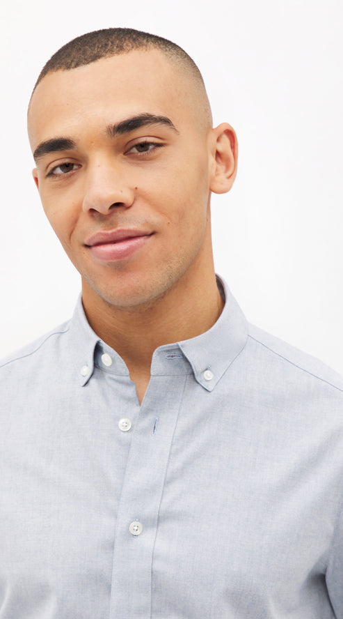 Blue Lightweight Flannel Custom Shirt