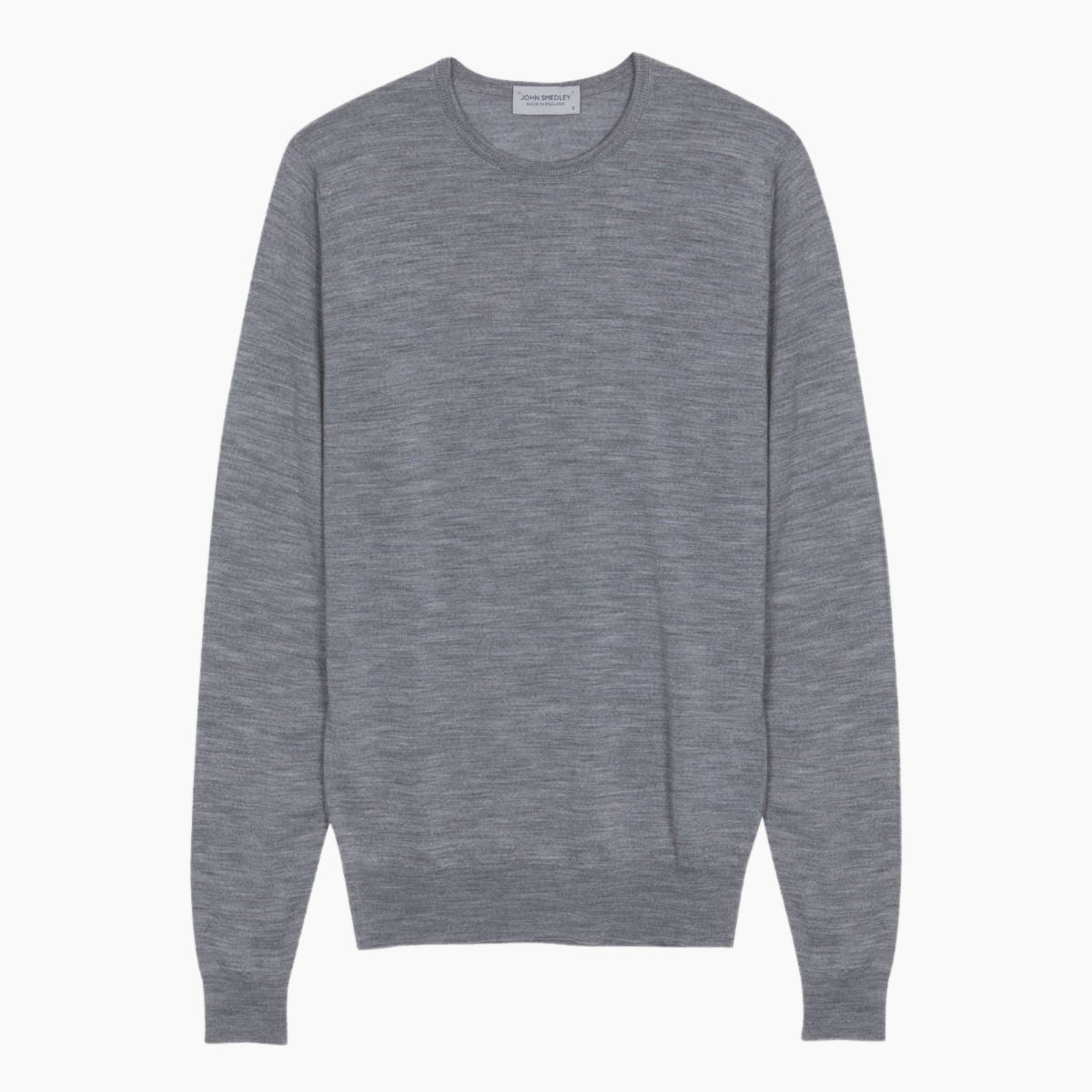 Lundy Silver Crew Neck Jumper