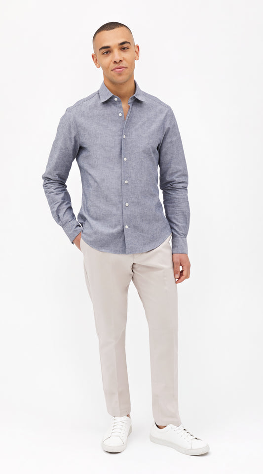 Somelos Ocean Linen Custom Shirt